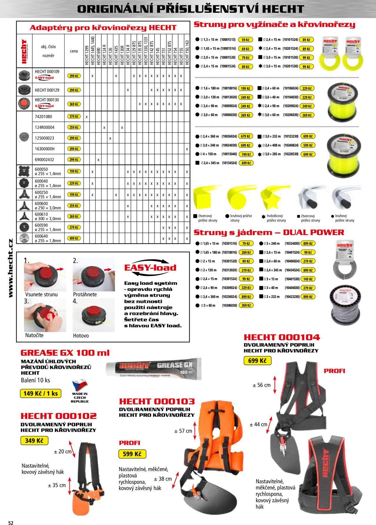 hecht - Hecht katalog - Podzim 2024 od pondělí 30.09.2024 - page: 52
