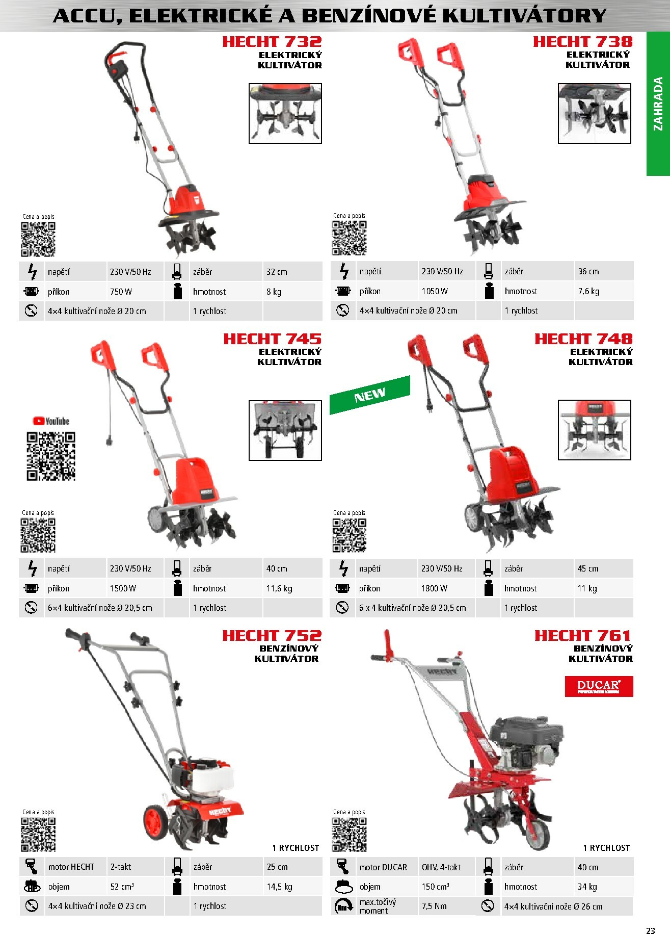 hecht - Aktuální leták Hecht - Podzim & Zima od 15.11. do 28.02. - page: 23