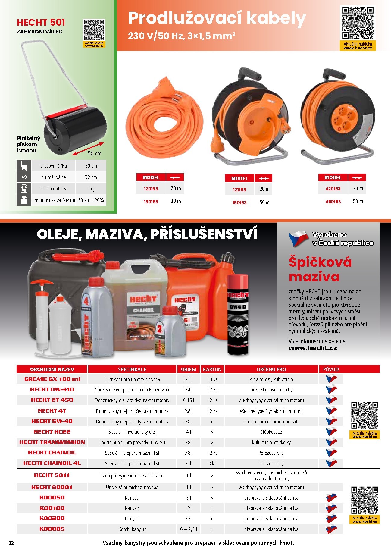 hecht - Hecht leták platný od neděle 01.03.2026 do pondělí 31.08.2026 - page: 22