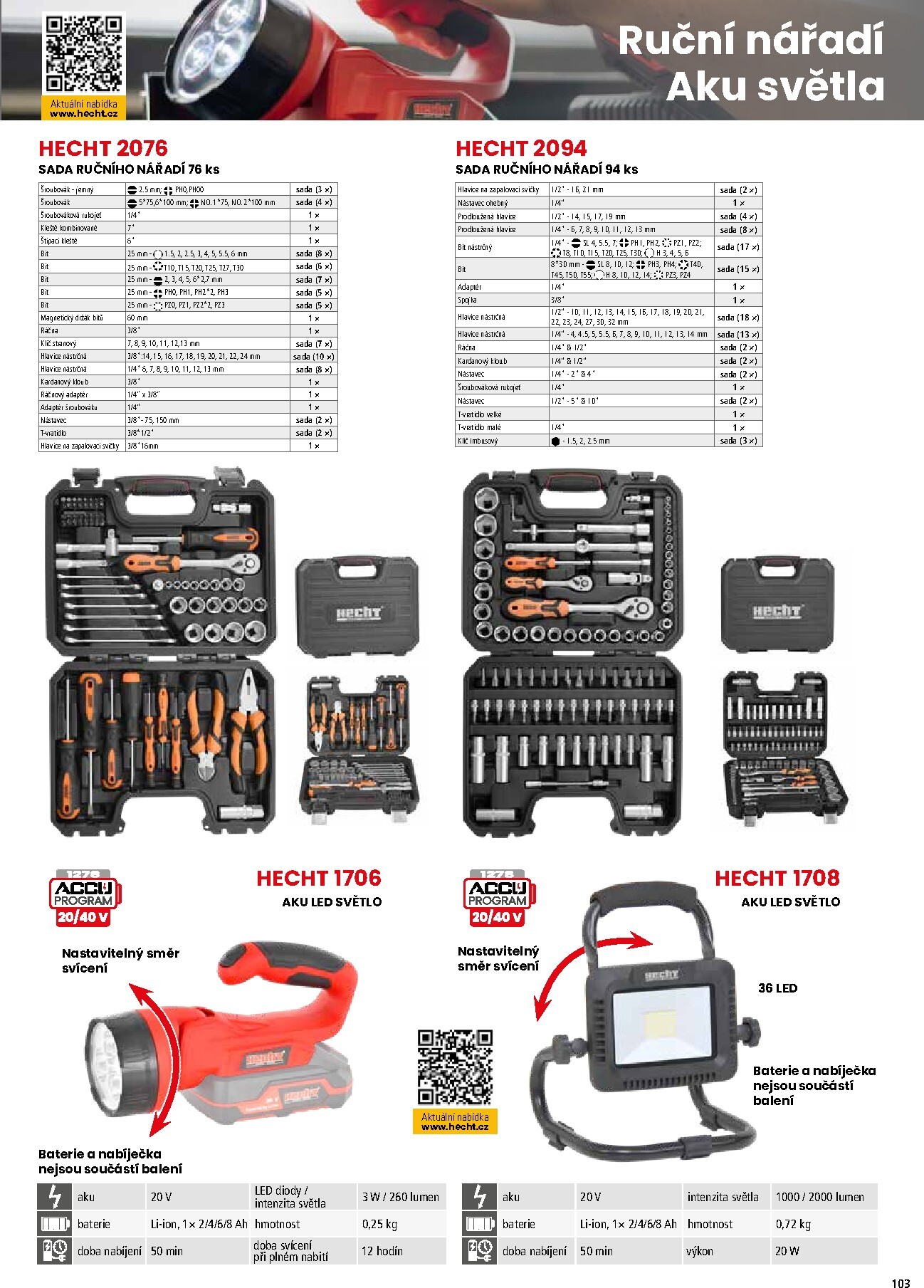 hecht - Hecht leták platný od neděle 01.03.2026 do pondělí 31.08.2026 - page: 103