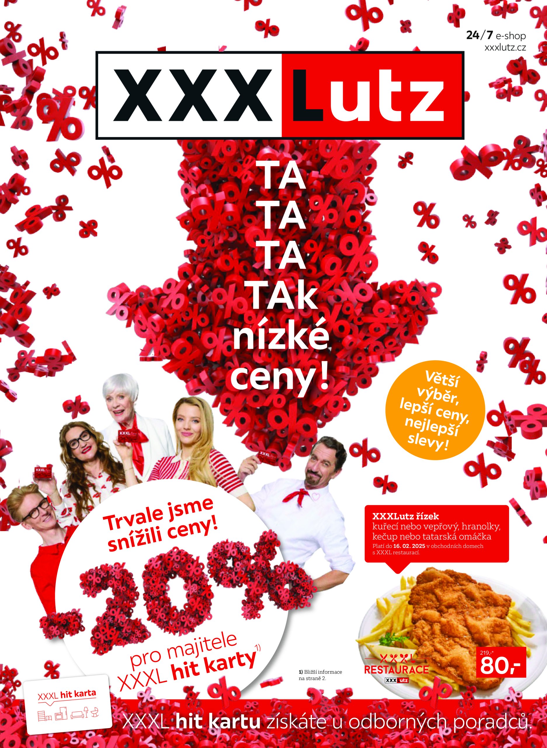 xxxlutz - Leták XXXLutz - Trvale jsme snížili ceny! od 03.02. do 16.02.