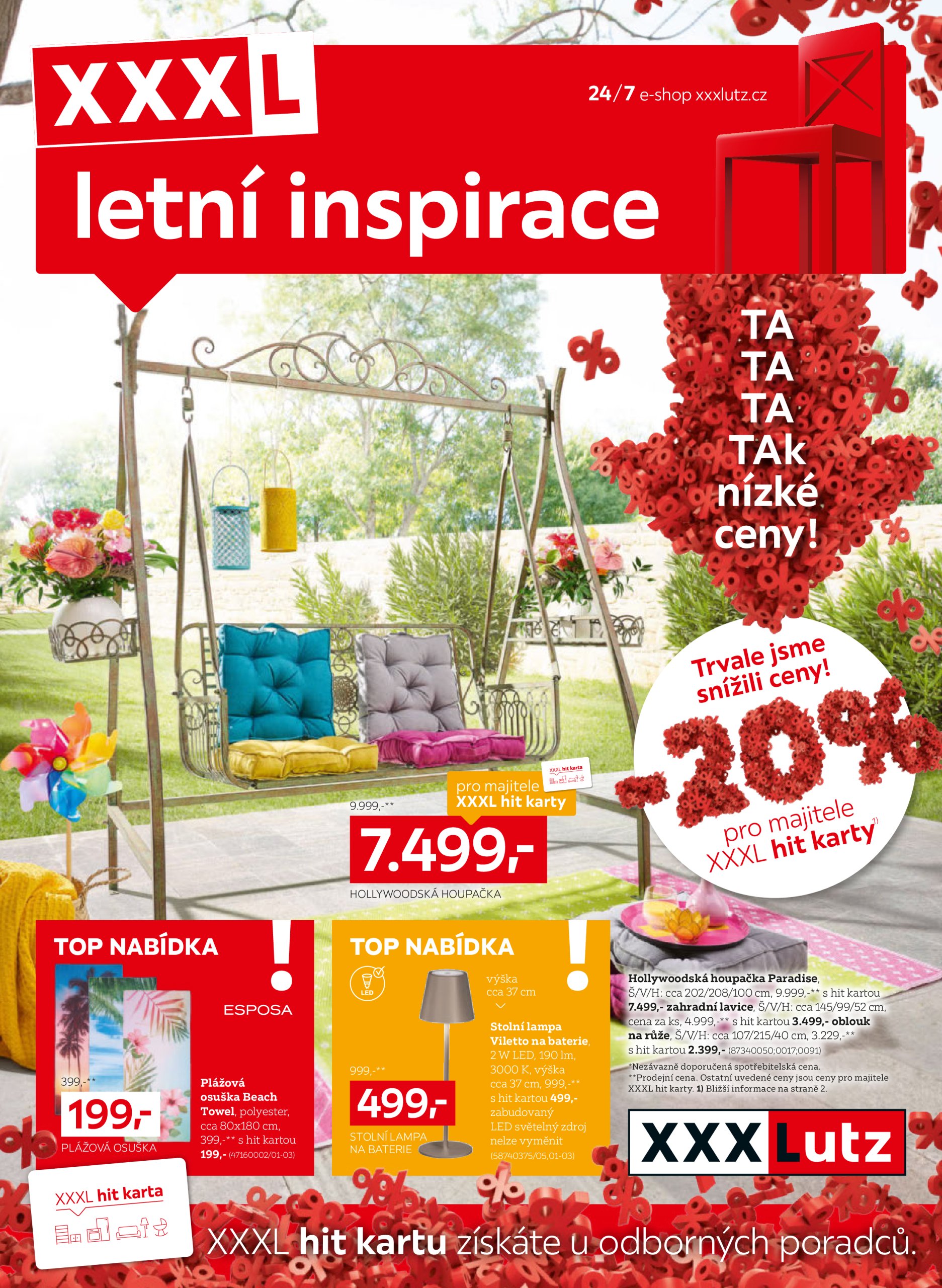 xxxlutz - Leták XXXLutz - Letní inspirace od 02.06. do 30.06. - page: 1