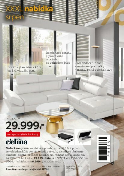 xxxlutz - Leták XXXLutz - Být věrným zákazníkem se vyplatí od 01.08. do 31.01. - page: 4 xxxlutz - Leták XXXLutz - Být věrným zákazníkem se vyplatí od 01.08. do 31.01. - page: 4
