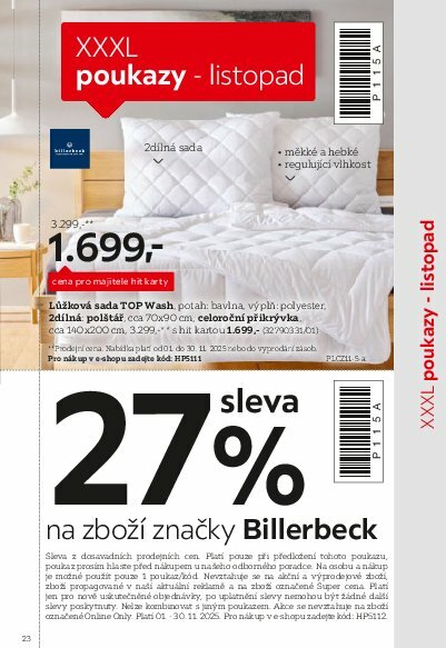 xxxlutz - Leták XXXLutz - Být věrným zákazníkem se vyplatí od 01.08. do 31.01. - page: 23 xxxlutz - Leták XXXLutz - Být věrným zákazníkem se vyplatí od 01.08. do 31.01. - page: 23