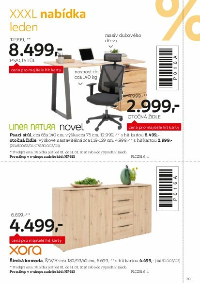 xxxlutz - Leták XXXLutz - Být věrným zákazníkem se vyplatí od 01.08. do 31.01. - page: 30 xxxlutz - Leták XXXLutz - Být věrným zákazníkem se vyplatí od 01.08. do 31.01. - page: 30