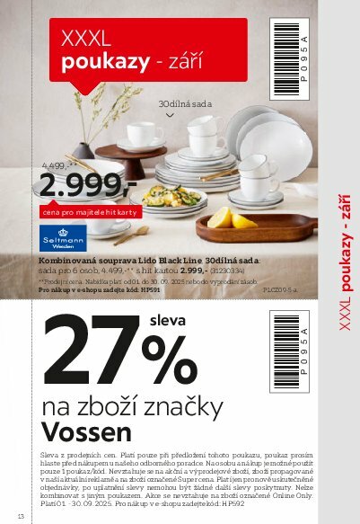 xxxlutz - Leták XXXLutz - Být věrným zákazníkem se vyplatí od 01.08. do 31.01. - page: 13 xxxlutz - Leták XXXLutz - Být věrným zákazníkem se vyplatí od 01.08. do 31.01. - page: 13