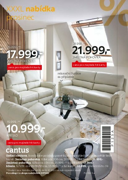 xxxlutz - Leták XXXLutz - Být věrným zákazníkem se vyplatí od 01.08. do 31.01. - page: 24 xxxlutz - Leták XXXLutz - Být věrným zákazníkem se vyplatí od 01.08. do 31.01. - page: 24