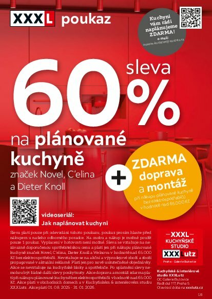 xxxlutz - Leták XXXLutz - Být věrným zákazníkem se vyplatí od 01.08. do 31.01. - page: 18 xxxlutz - Leták XXXLutz - Být věrným zákazníkem se vyplatí od 01.08. do 31.01. - page: 18