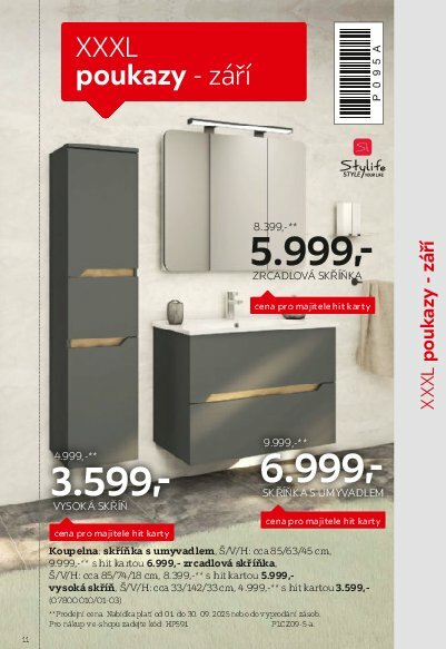 xxxlutz - Leták XXXLutz - Být věrným zákazníkem se vyplatí od 01.08. do 31.01. - page: 11 xxxlutz - Leták XXXLutz - Být věrným zákazníkem se vyplatí od 01.08. do 31.01. - page: 11