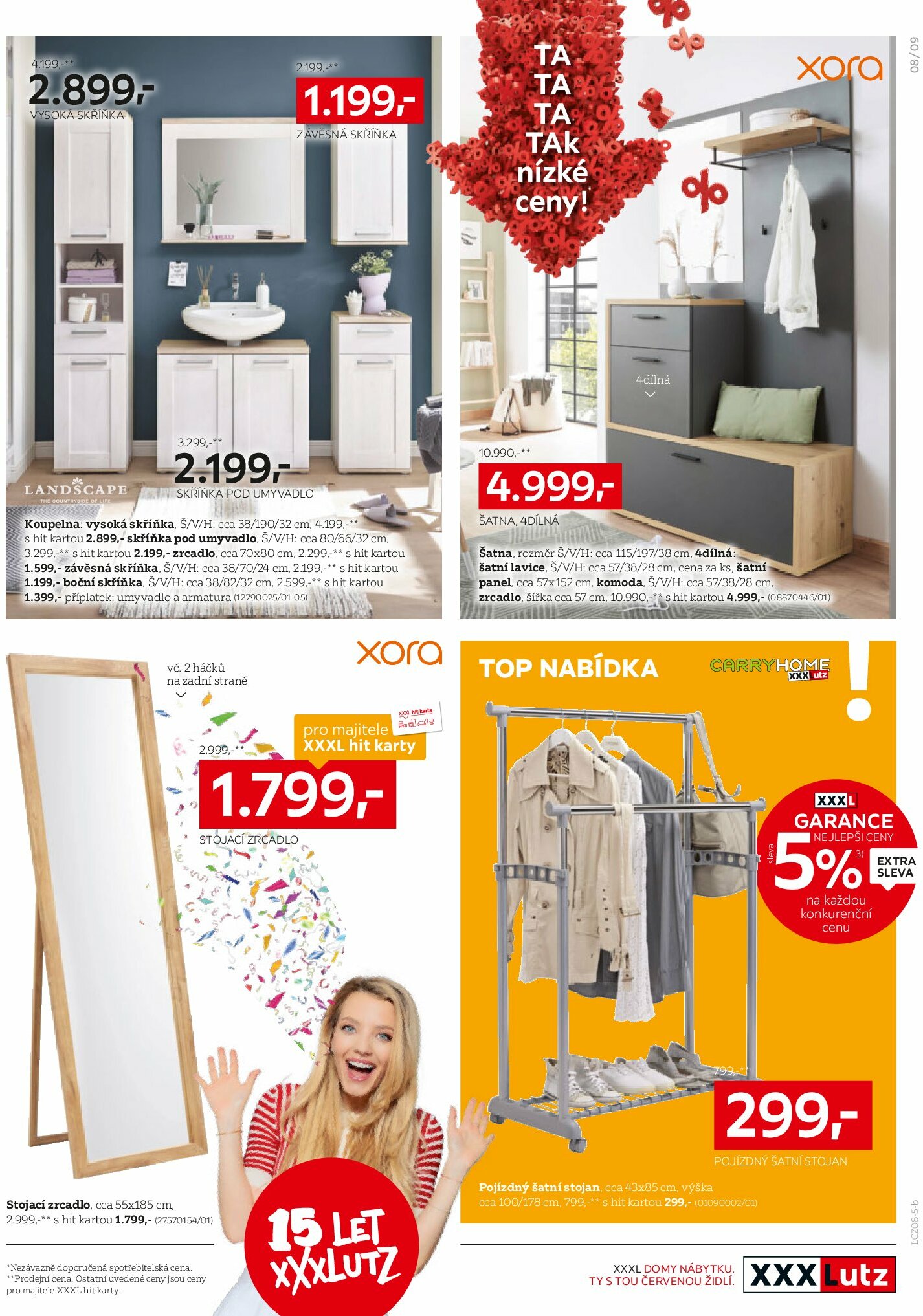 xxxlutz - Leták XXXLutz - Sleva 30 % na téměř celý nýkup! od 18.08. do 31.08. - page: 9