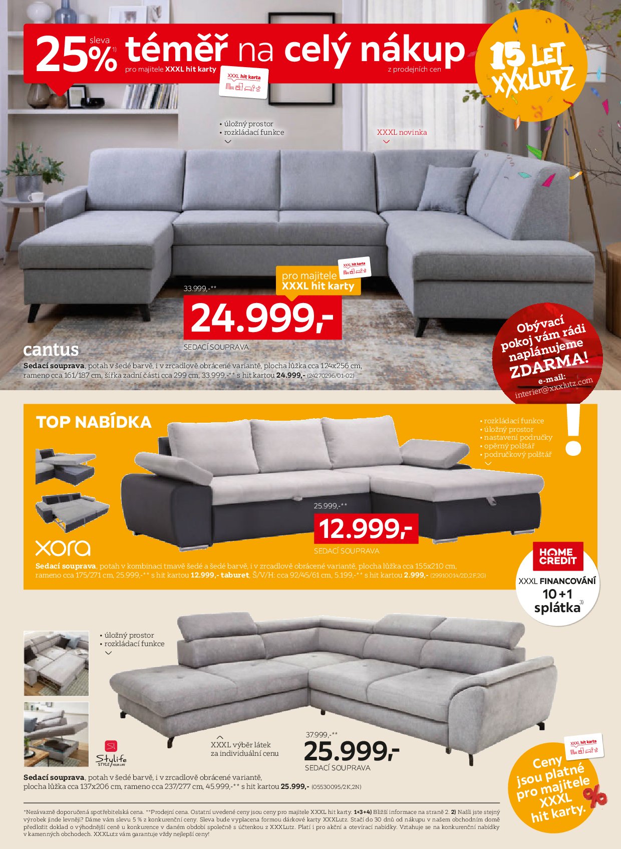 xxxlutz - Leták XXXLutz - Sleva 25 % na téměř celý nákup od 01.09. do 14.09. - page: 4