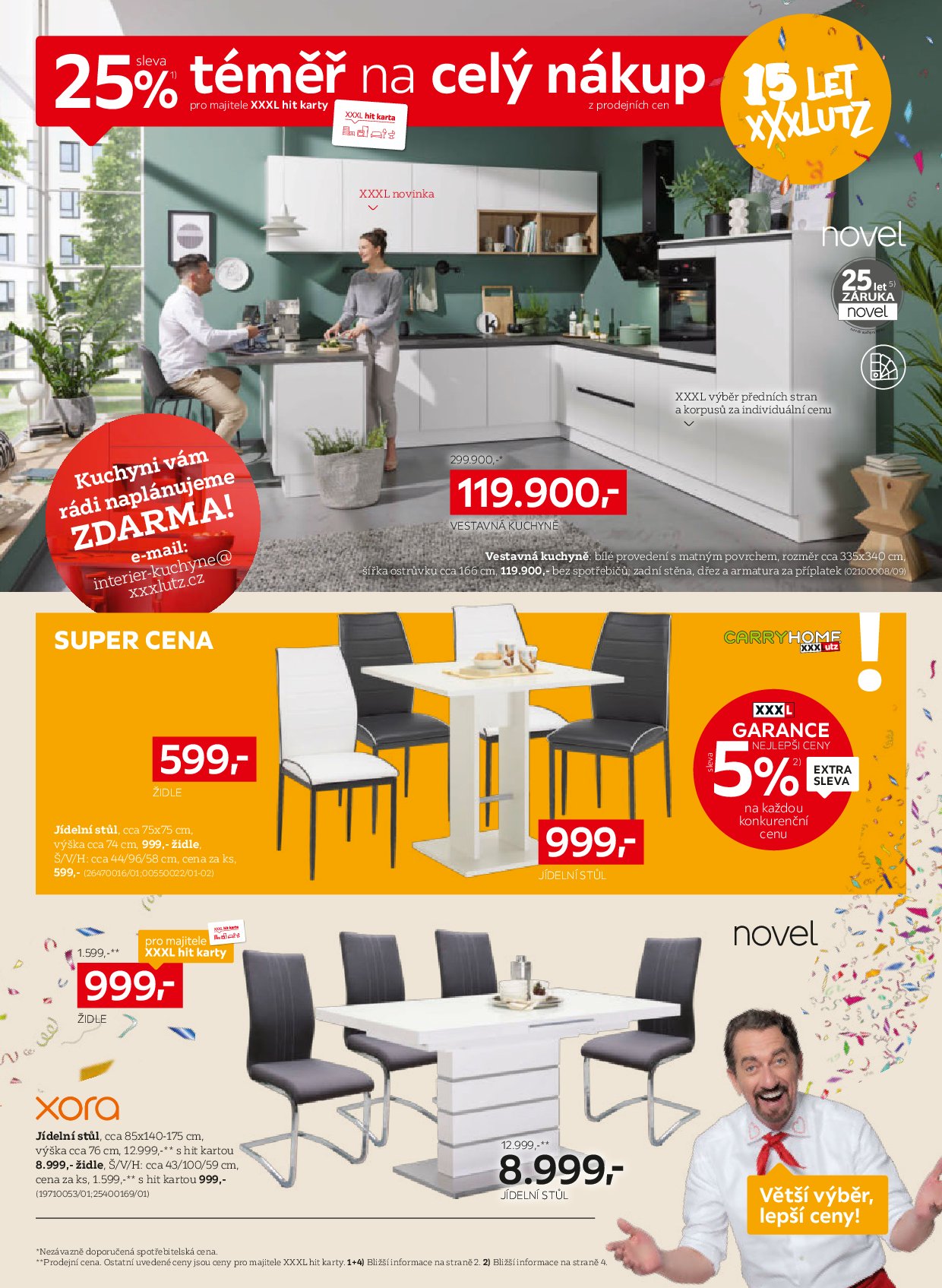 xxxlutz - Leták XXXLutz - Sleva 25 % na téměř celý nákup od 01.09. do 14.09. - page: 8