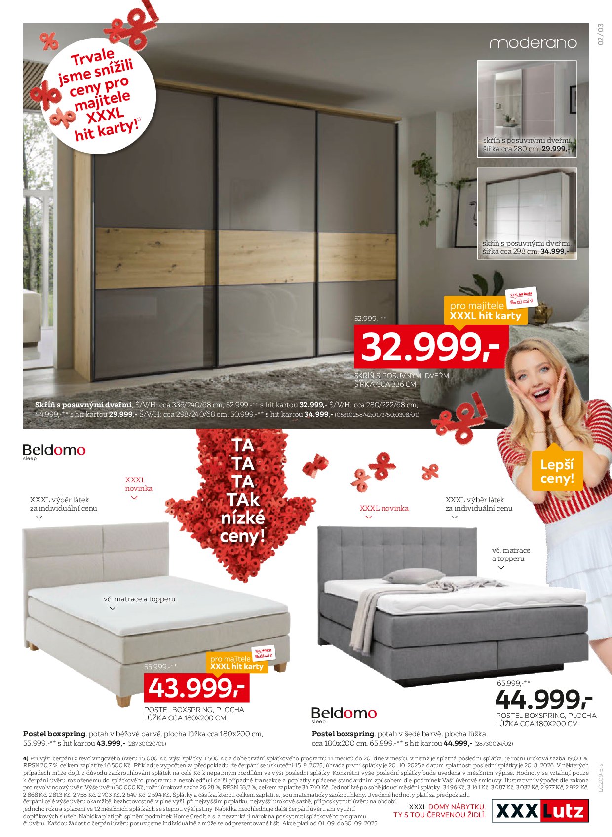 xxxlutz - Leták XXXLutz - Sleva 30 % na vybrané značky ložnic od 01.09. do 30.09. - page: 3