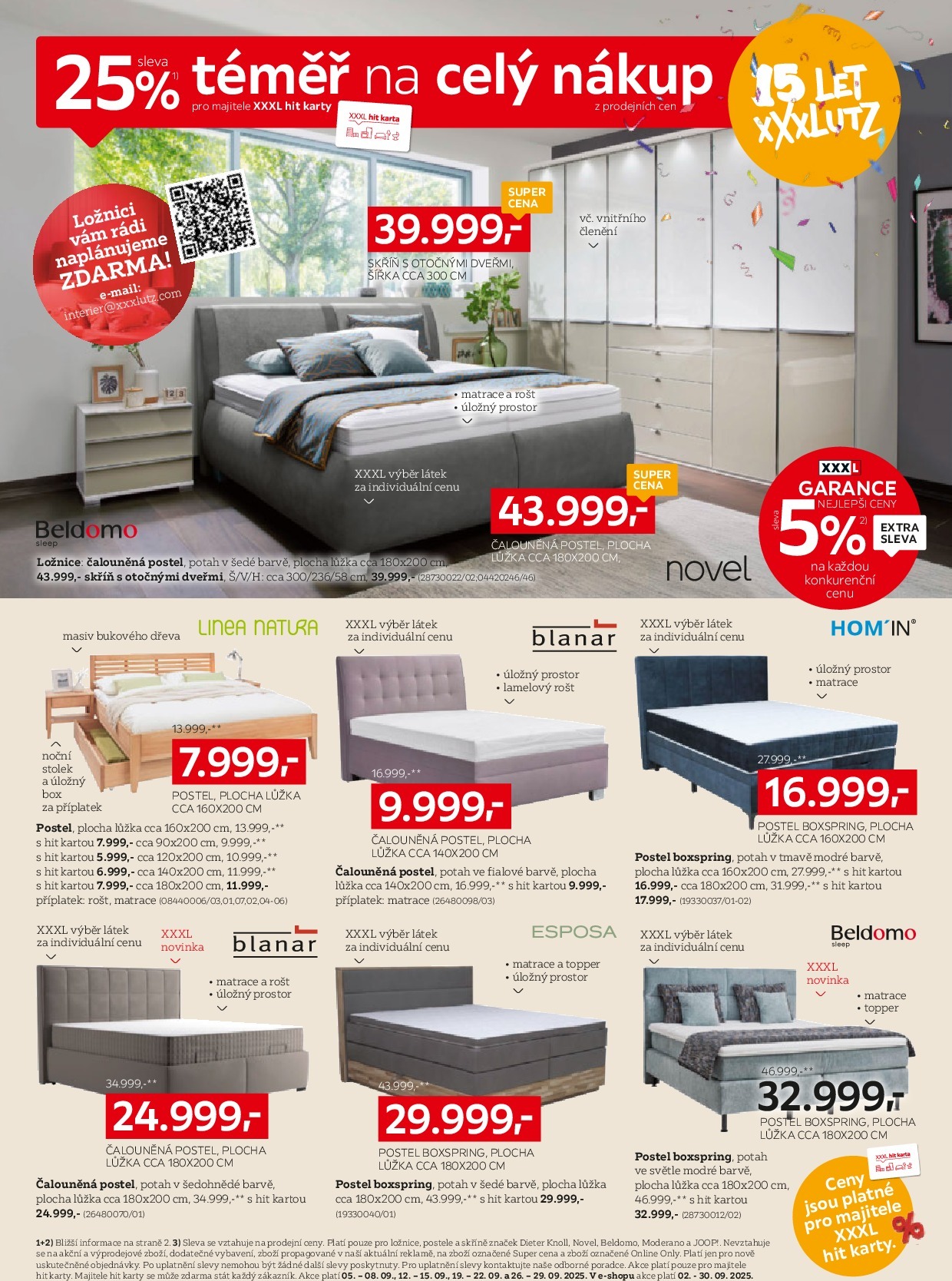 xxxlutz - Leták XXXLutz - Sleva 25 % na téměř celý nýkup! od 08.09. do 21.09. - page: 6