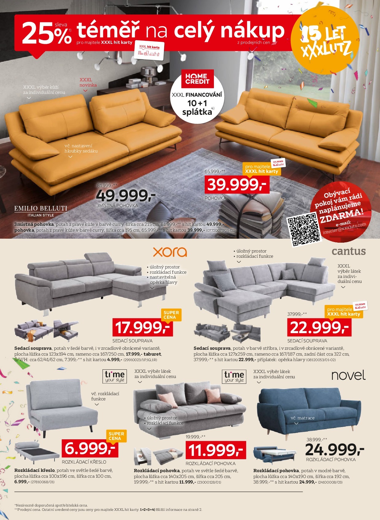 xxxlutz - Leták XXXLutz - Sleva 25 % na téměř celý nýkup! od 08.09. do 21.09. - page: 4