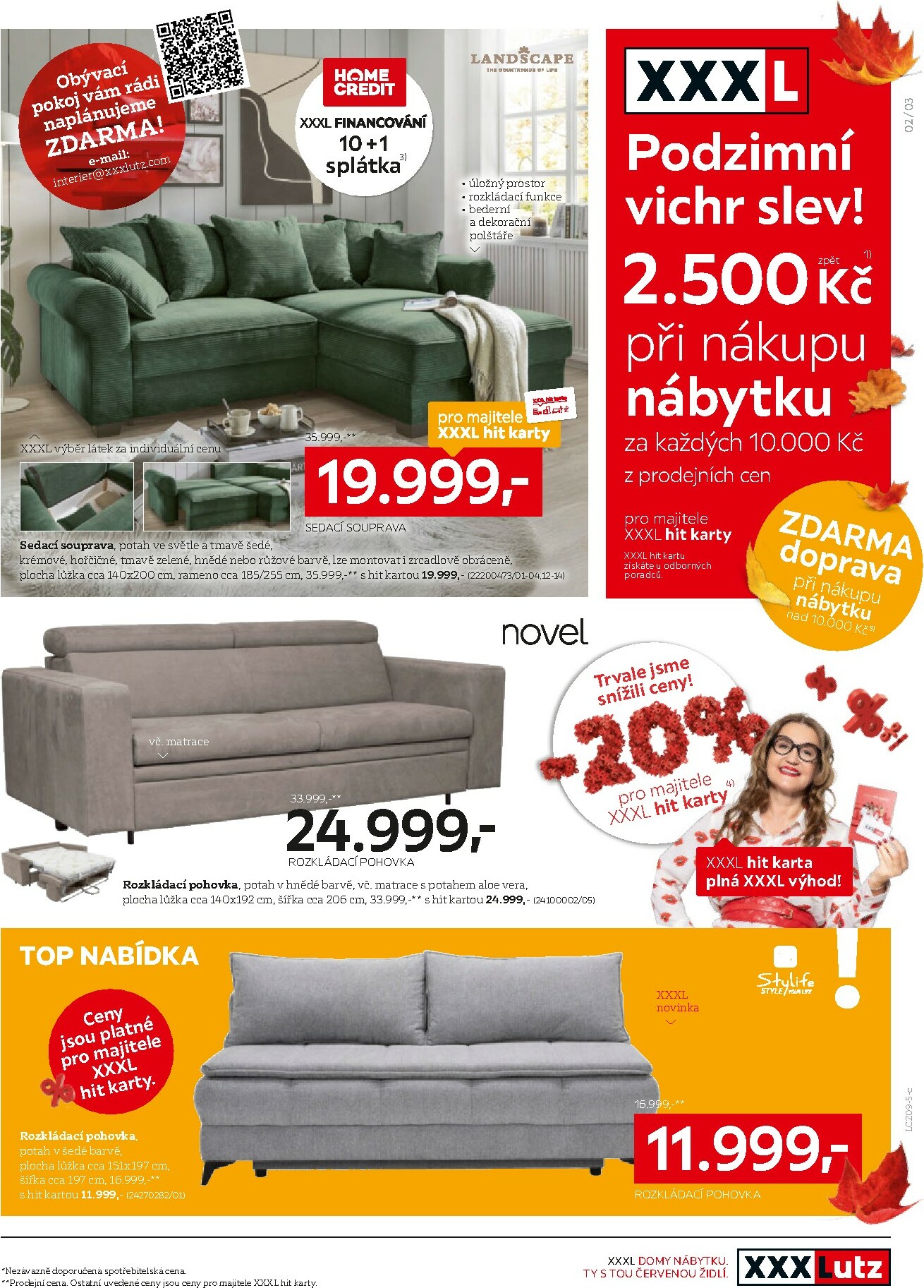 xxxlutz - Leták XXXLutz - Podzimní vychr slev od 22.09. do 05.10. - page: 3