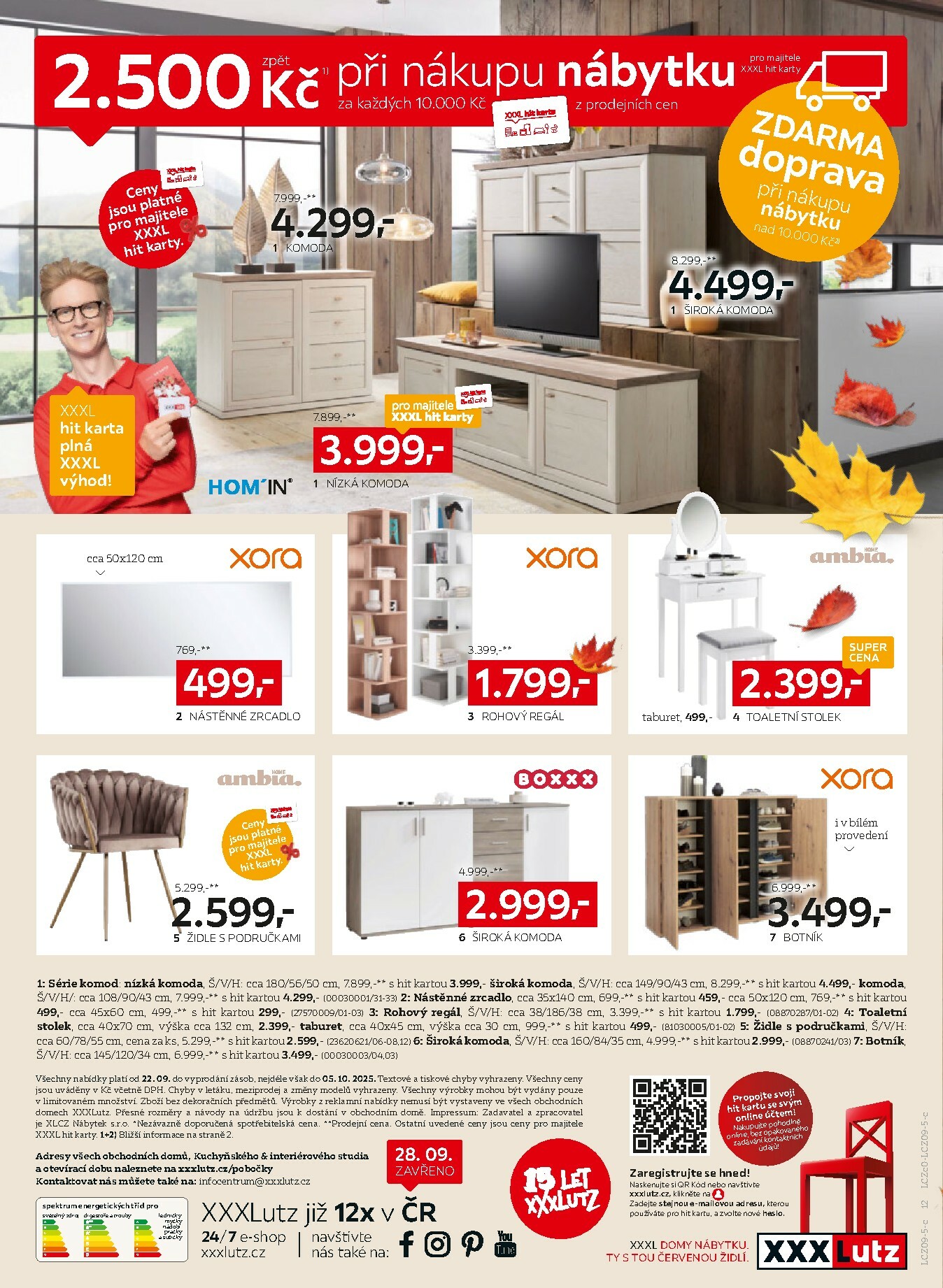 xxxlutz - Leták XXXLutz - Podzimní vychr slev od 22.09. do 05.10. - page: 12