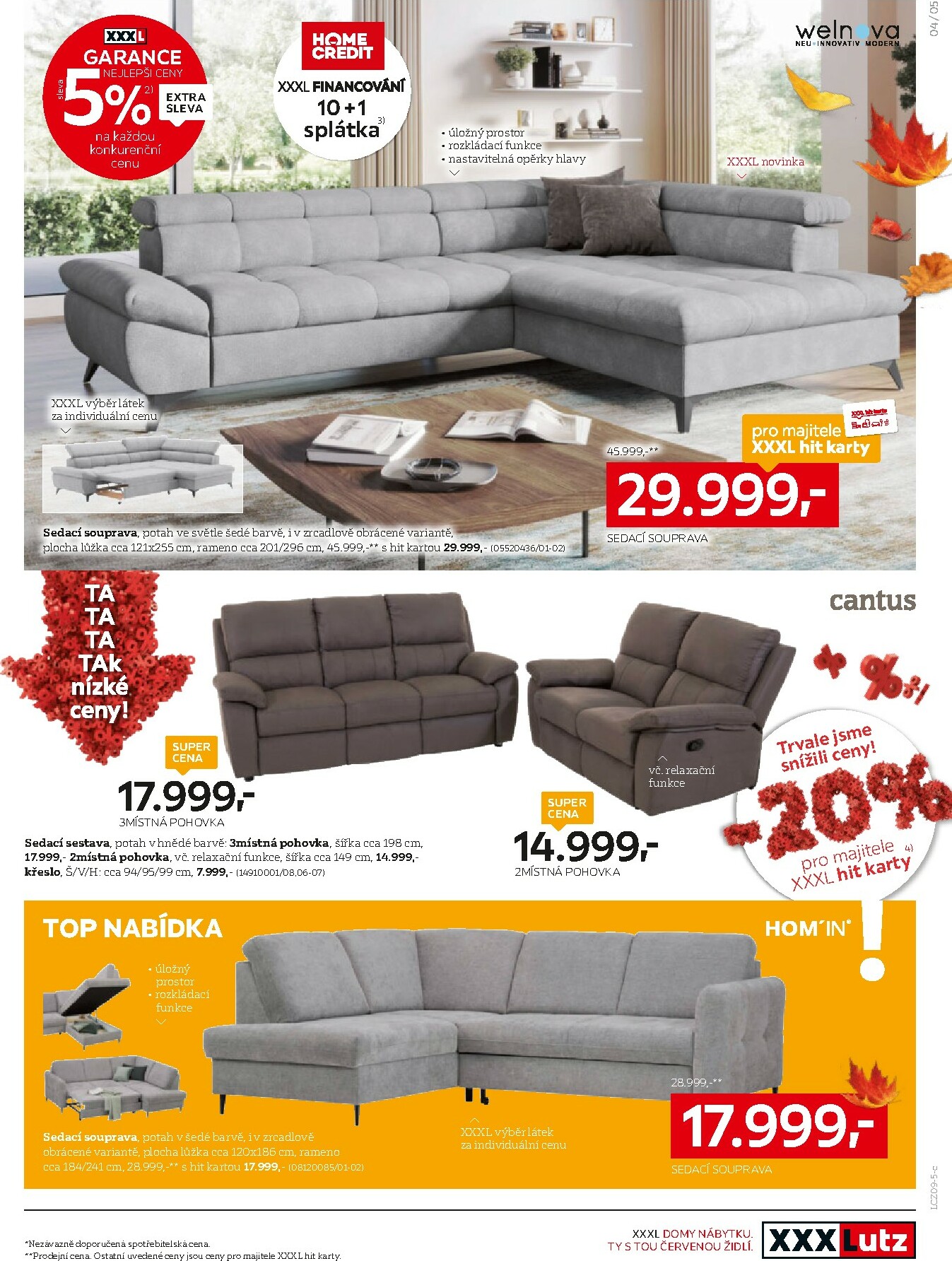 xxxlutz - Leták XXXLutz - Podzimní vychr slev od 22.09. do 05.10. - page: 5