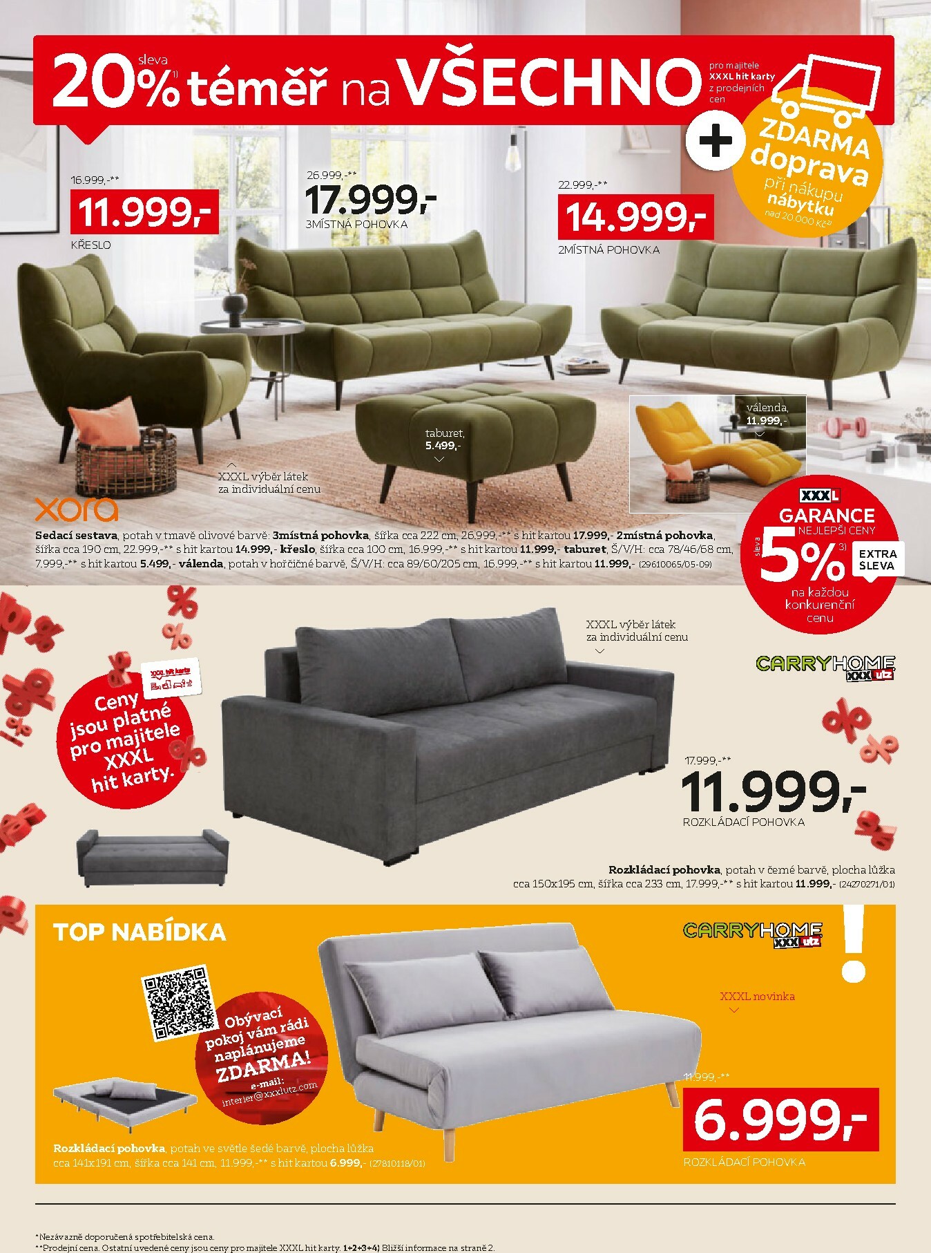 xxxlutz - Aktuální leták XXXLutz - Sleva 20 % téměř na všechno! od 20.10. do 02.11. - page: 6