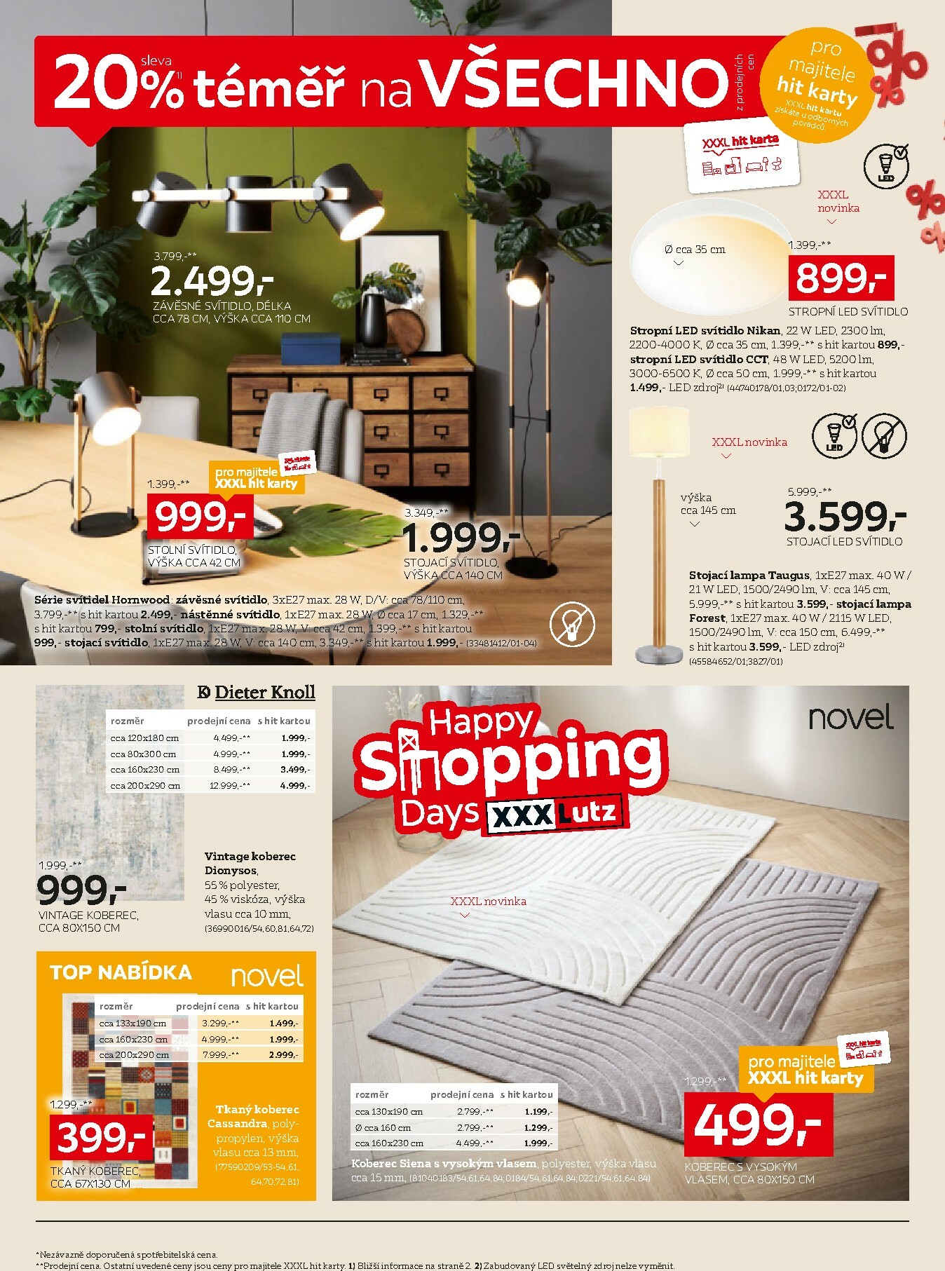 xxxlutz - Aktuální leták XXXLutz - Sleva 20 % téměř na všechno! od 20.10. do 02.11. - page: 10