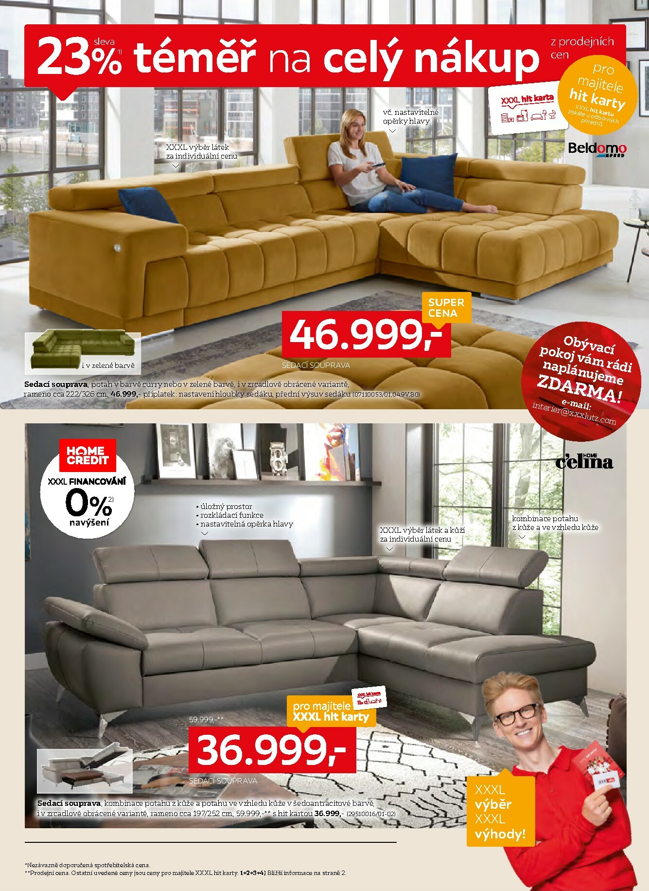 xxxlutz - Aktuální leták XXXLutz - Sleva 23 % na téměř celý nákup od 03.11. do 16.11. - page: 6