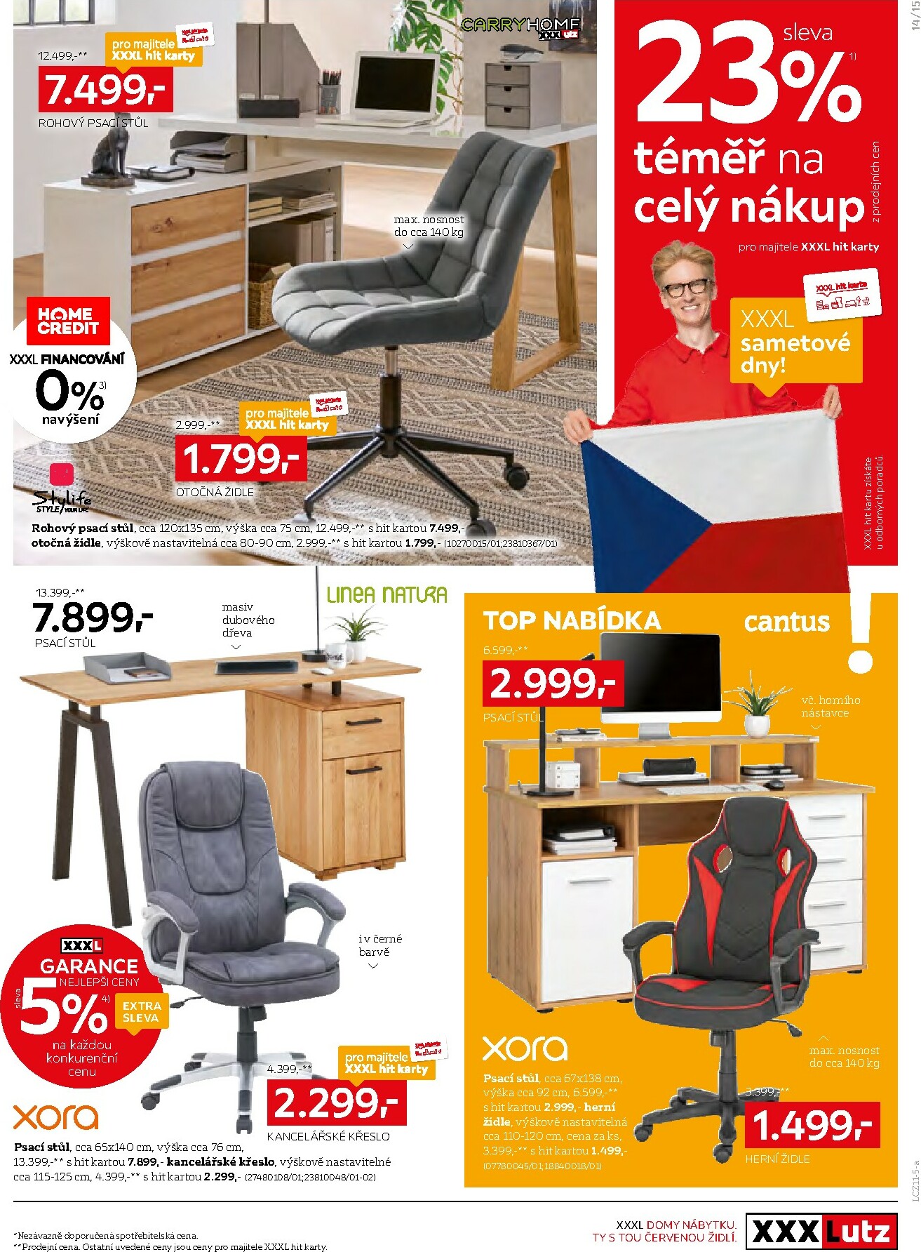 xxxlutz - Aktuální leták XXXLutz - Sleva 23 % na téměř celý nákup od 03.11. do 16.11. - page: 15