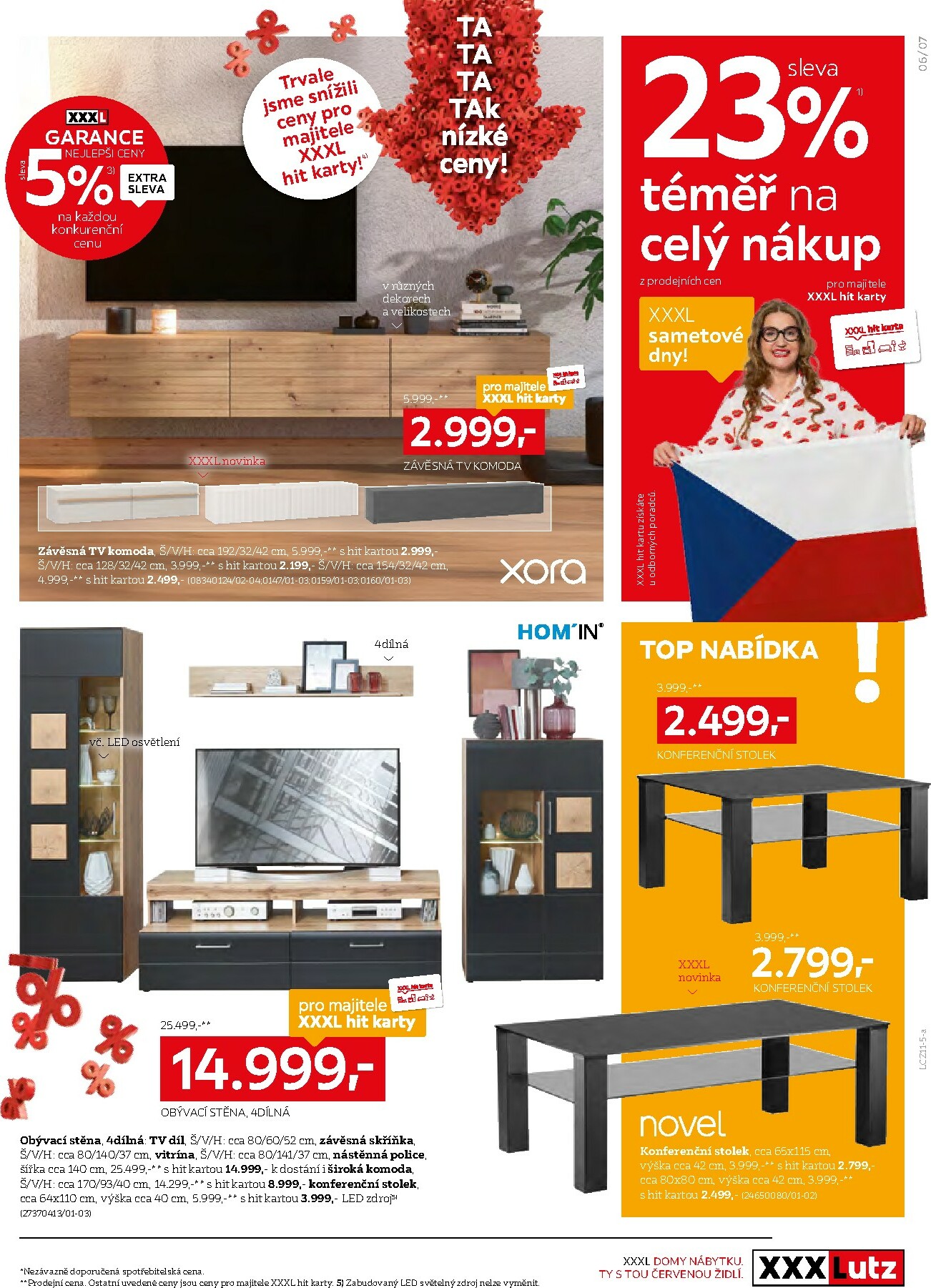 xxxlutz - Aktuální leták XXXLutz - Sleva 23 % na téměř celý nákup od 03.11. do 16.11. - page: 7