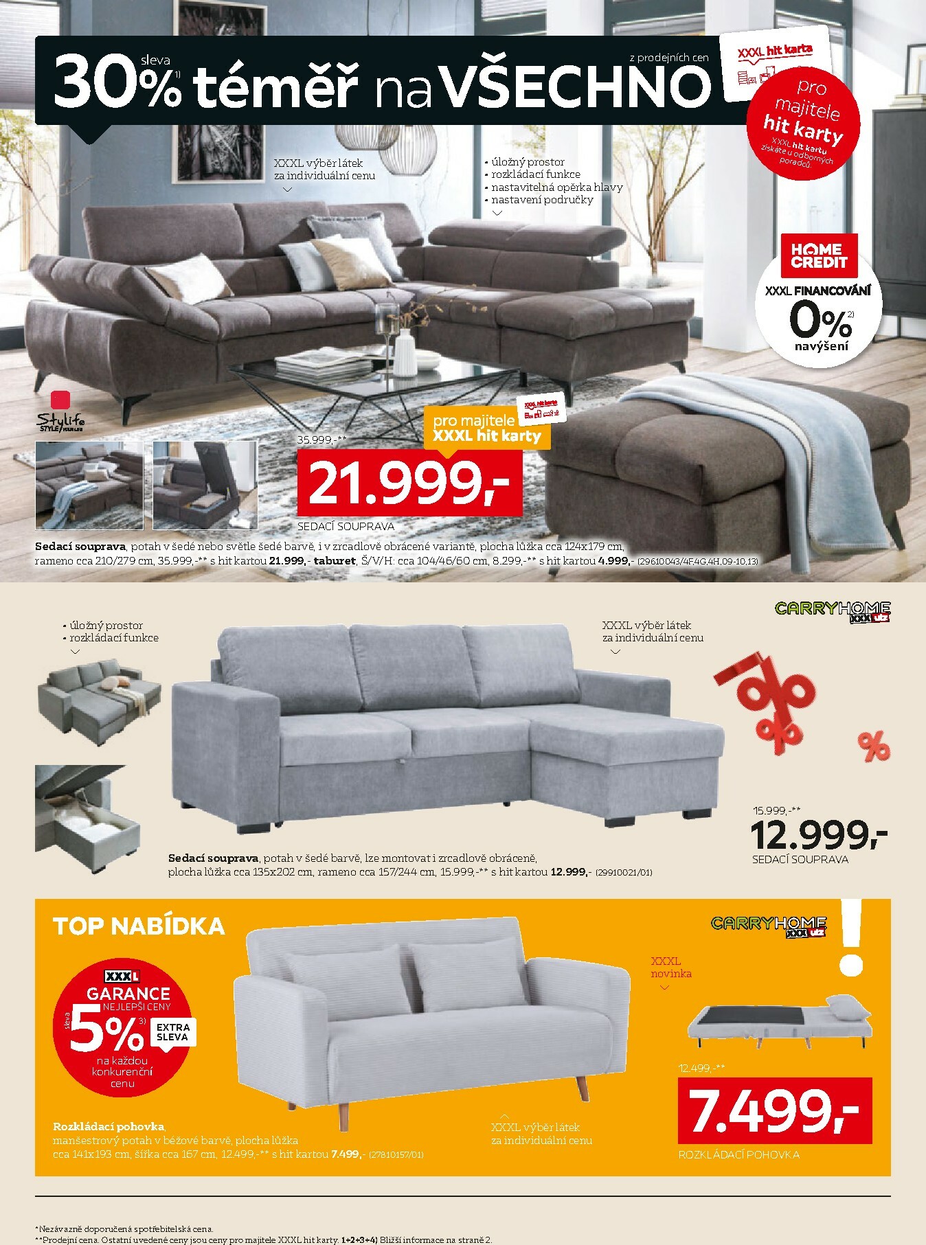 xxxlutz - Aktuální leták XXXLutz - Sleva 30 % na téměř vše Black Week od 24.11. do 07.12. - page: 4