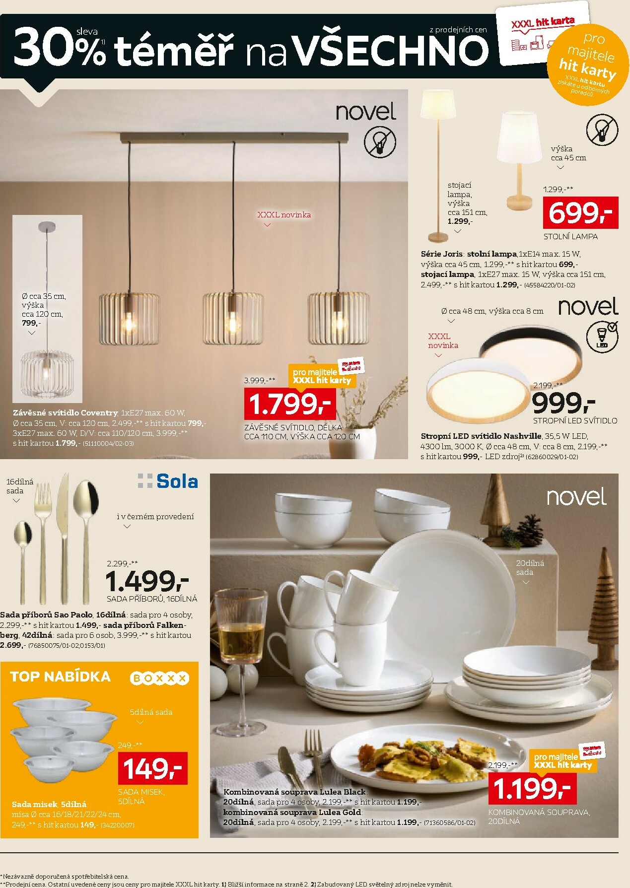 xxxlutz - Aktuální leták XXXLutz - Sleva 30 % na téměř vše Black Week od 24.11. do 07.12. - page: 10