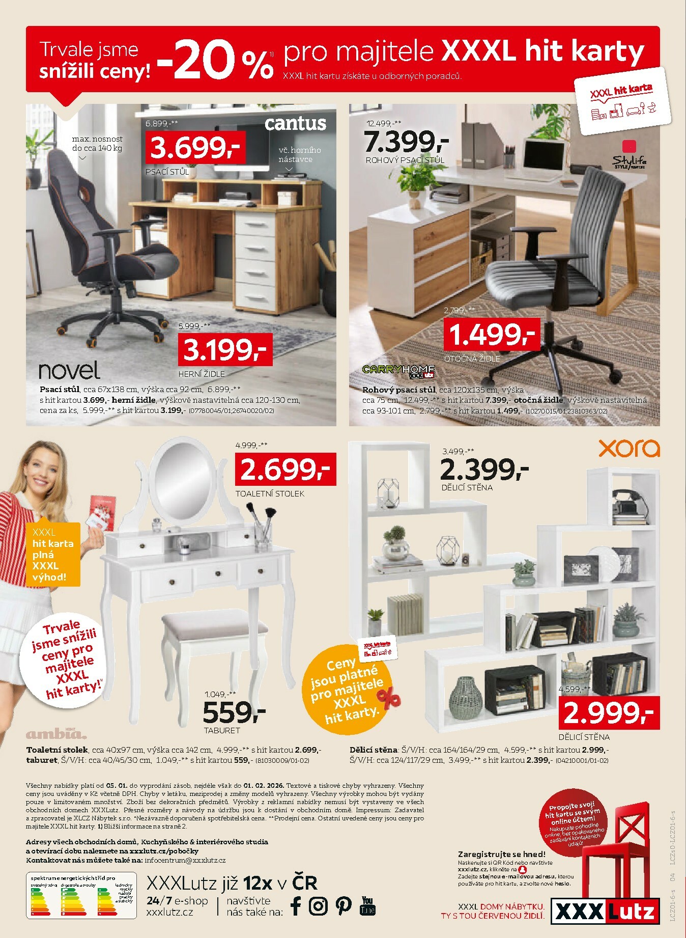 xxxlutz - Aktuální leták XXXLutz - Inspirace pro mladé bydlení od 05.01. do 01.02. - page: 4