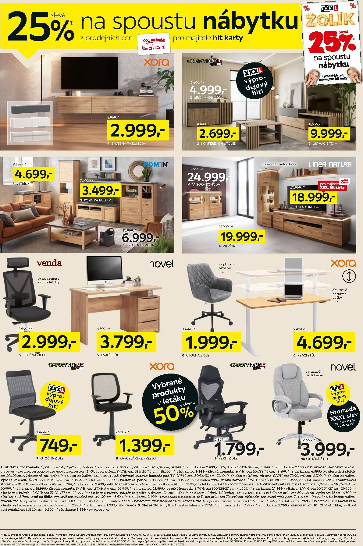 xxxlutz - Aktuální leták XXXLutz - Výprodej od 05.01. do 18.01. - page: 4