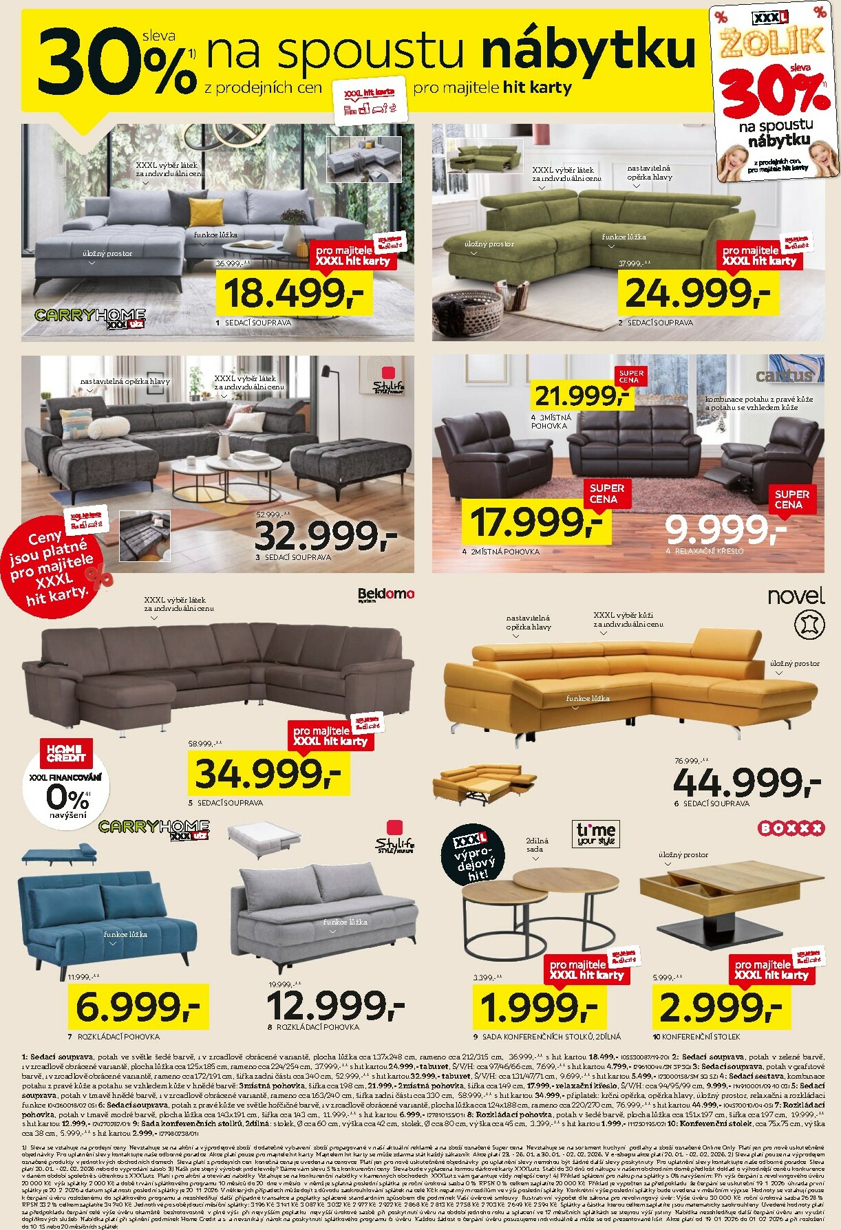 xxxlutz - Aktuální leták XXXLutz - Už jen chvíli XXXL výprodej končí! od 19.01. do 02.02. - page: 2