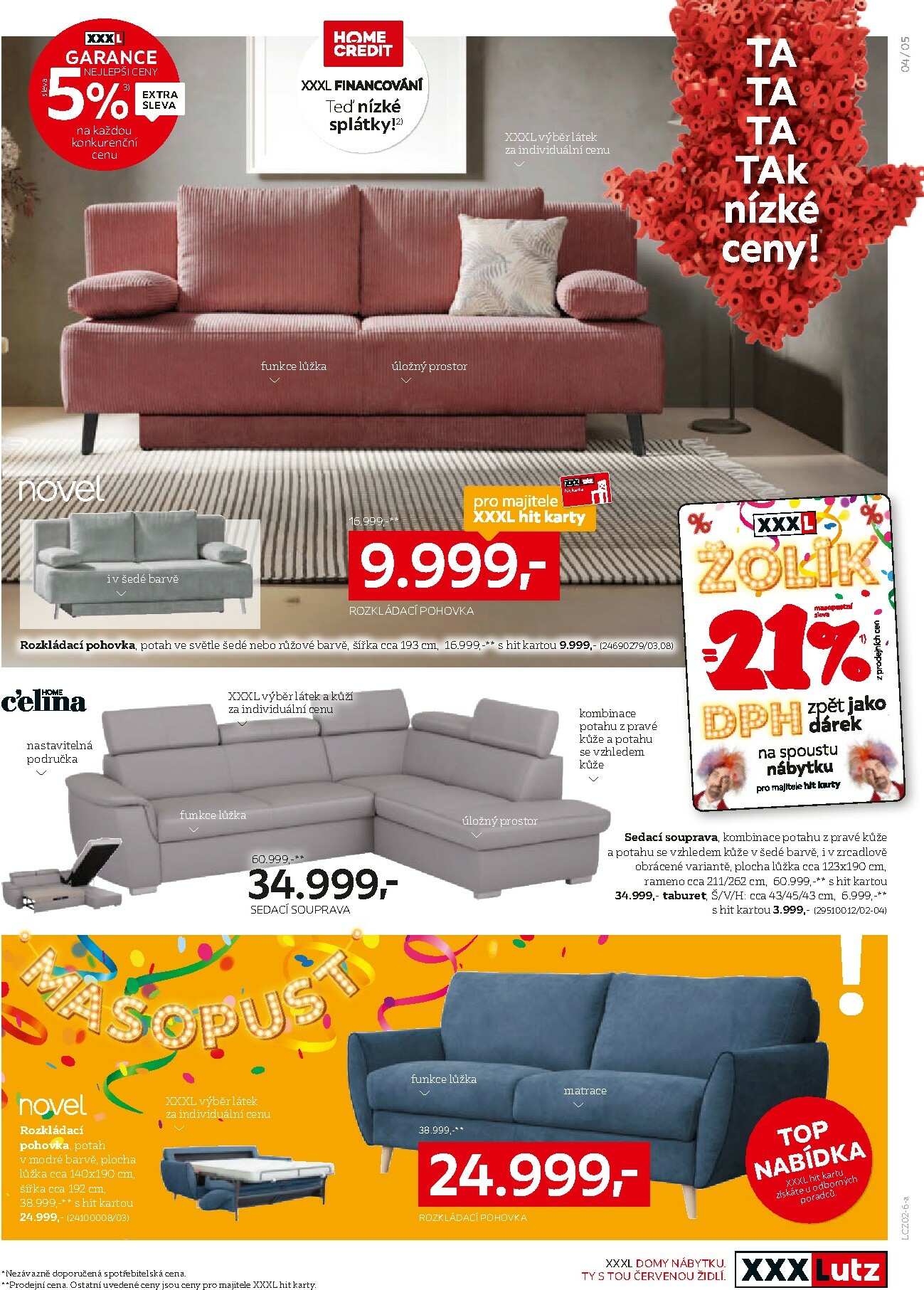 xxxlutz - XXXLutz - DPH zpět jako dárek leták platný od pondělí 02.02.2026 do neděle 15.02.2026 - page: 5