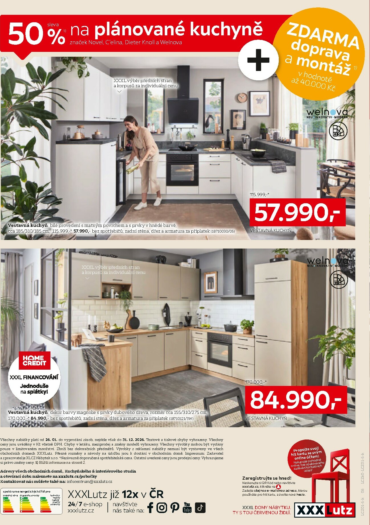 xxxlutz - XXXLutz - XXXL inspirace v kuchyních leták platný od pondělí 26.01.2026 do čtvrtka 31.12.2026 - page: 8