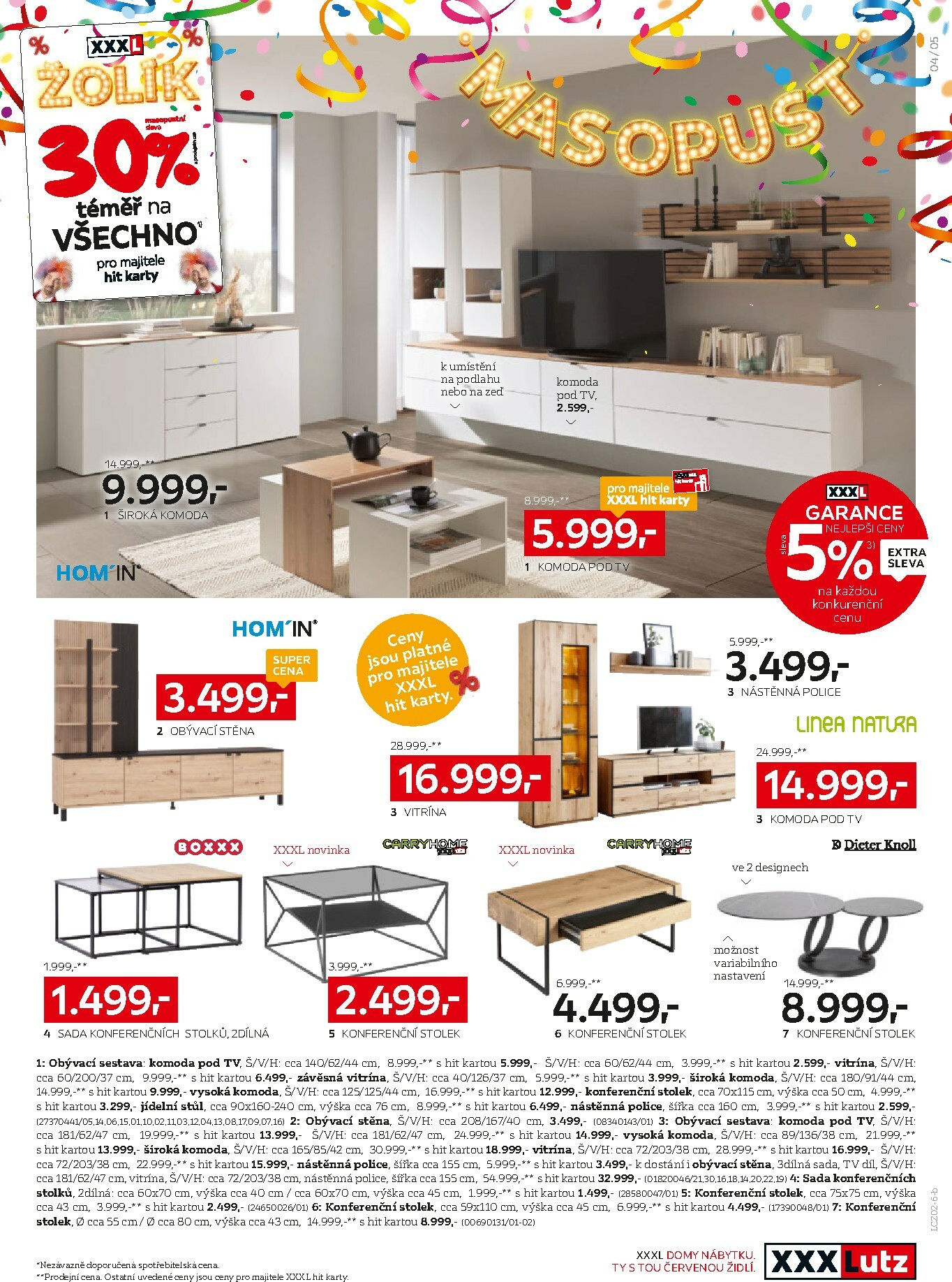 xxxlutz - XXXLutz - Sleva 30 % téměř na všechno leták platný od pondělí 09.02.2026 do neděle 22.02.2026 - page: 5