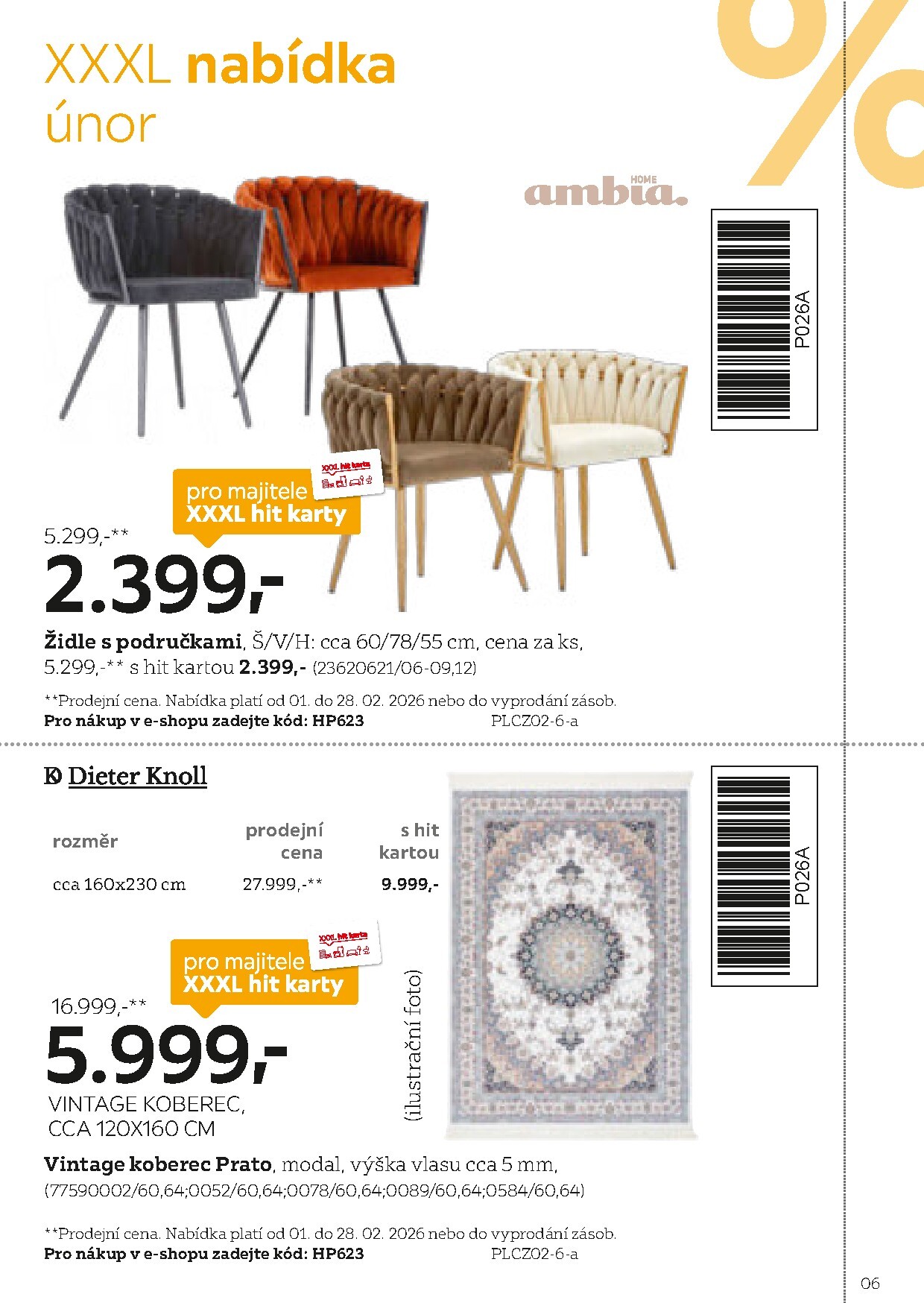 xxxlutz - XXXLutz - Hit karta leták platný od neděle 01.02.2026 do pátku 31.07.2026 - page: 6