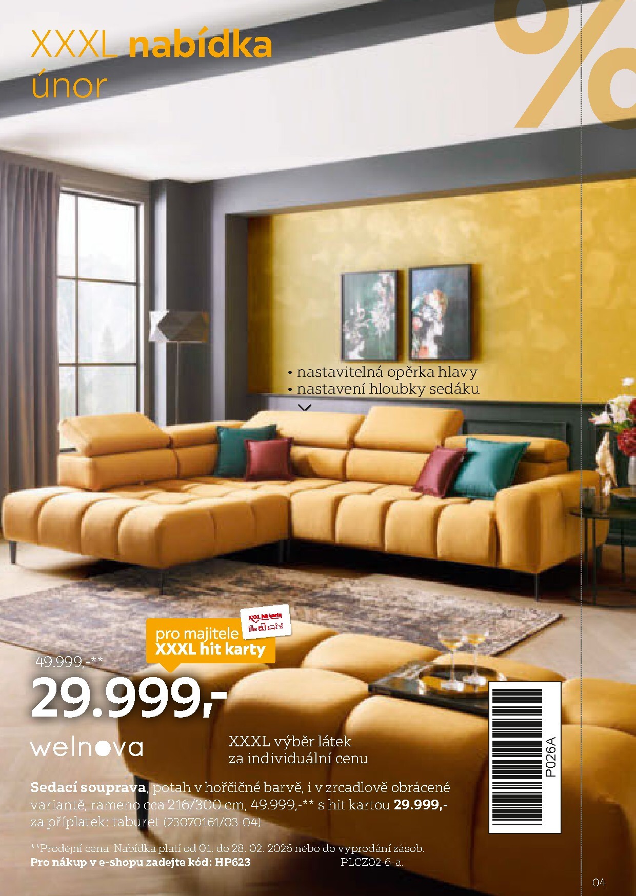 xxxlutz - XXXLutz - Hit karta leták platný od neděle 01.02.2026 do pátku 31.07.2026 - page: 4