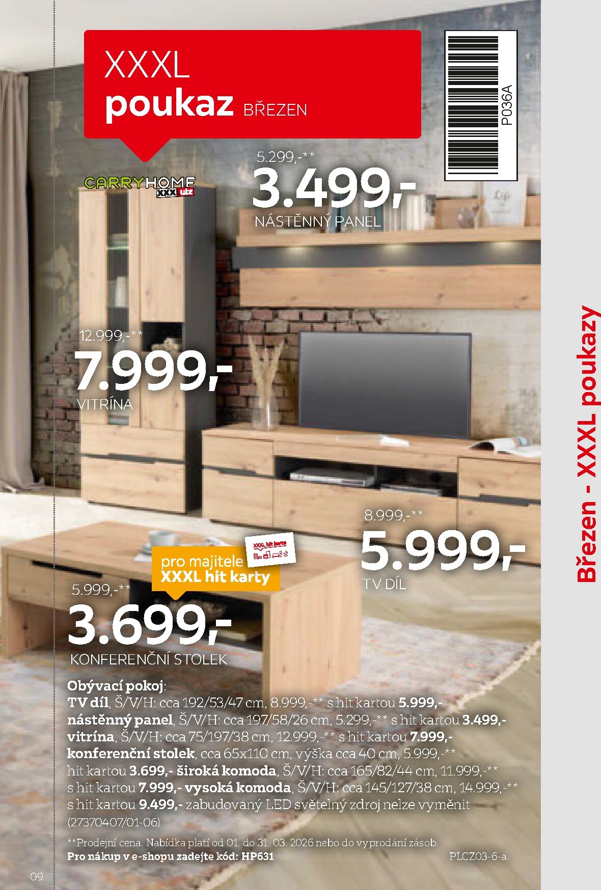 xxxlutz - XXXLutz - Hit karta leták platný od neděle 01.02.2026 do pátku 31.07.2026 - page: 9