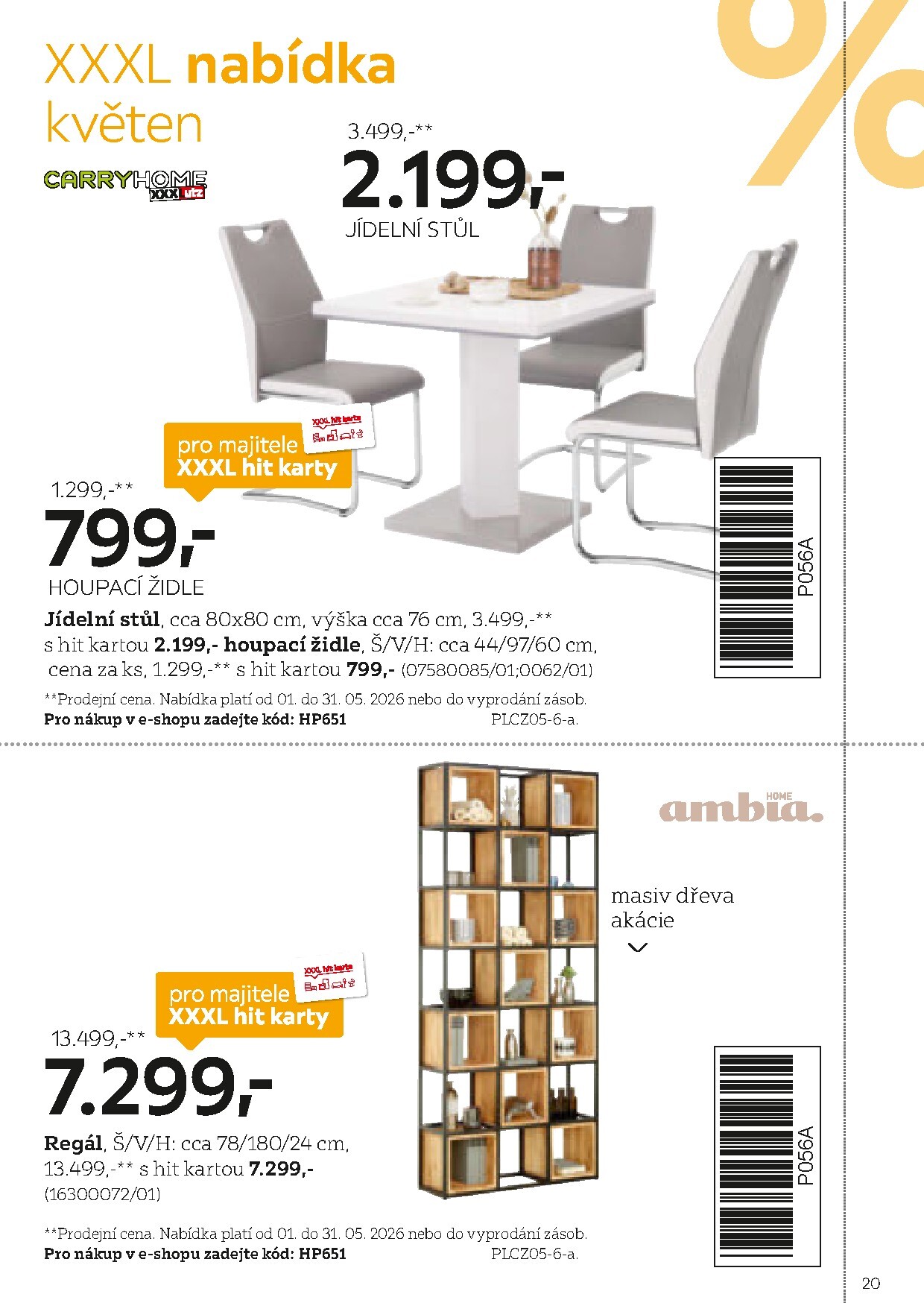 xxxlutz - XXXLutz - Hit karta leták platný od neděle 01.02.2026 do pátku 31.07.2026 - page: 20