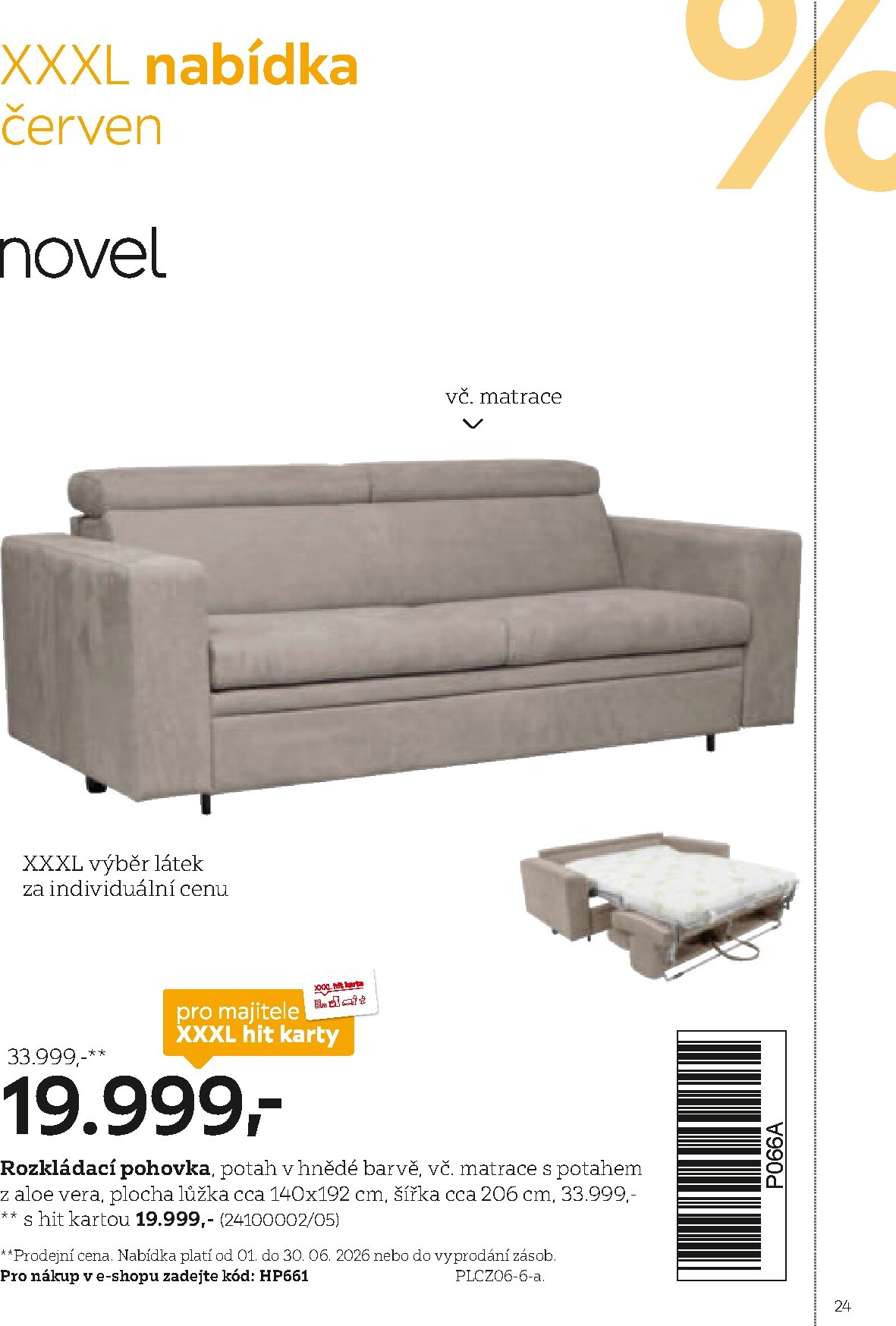 xxxlutz - XXXLutz - Hit karta leták platný od neděle 01.02.2026 do pátku 31.07.2026 - page: 24