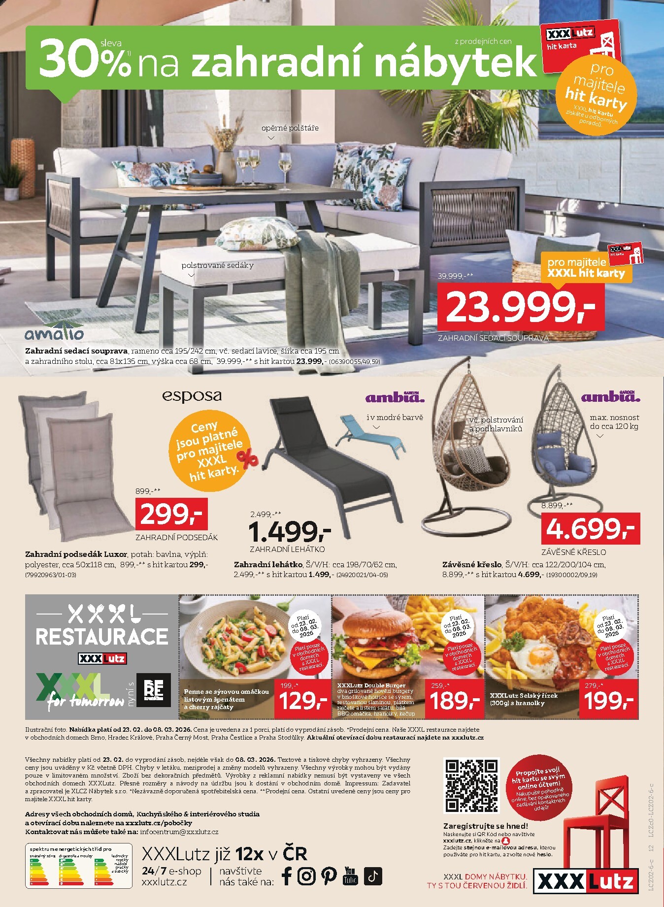 xxxlutz - XXXLutz leták platný od pondělí 23.02.2026 do neděle 08.03.2026 - page: 12