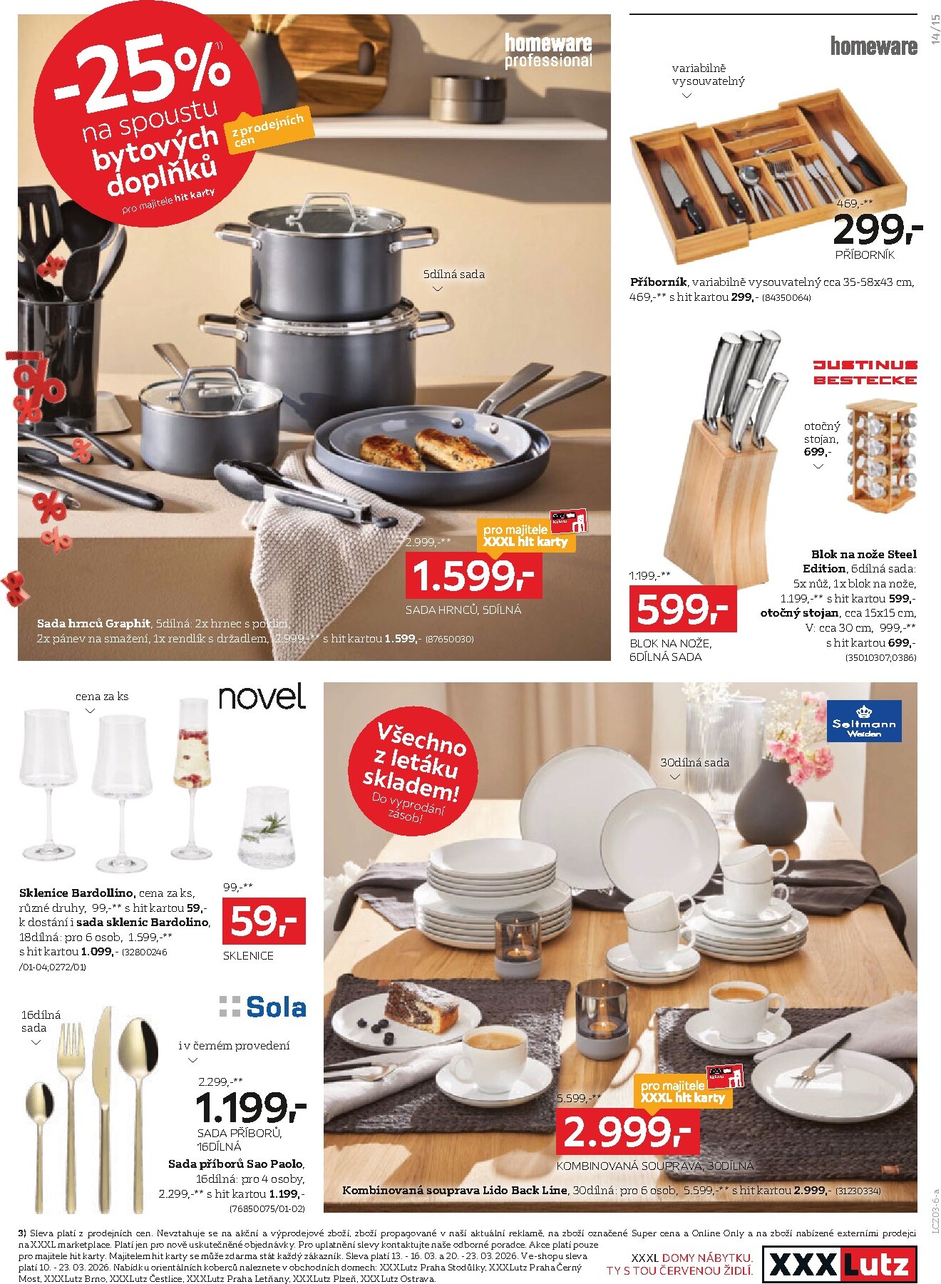 xxxlutz - XXXLutz - Sleva 25 % na téměř vše leták platný od pondělí 09.03.2026 do neděle 22.03.2026 - page: 15