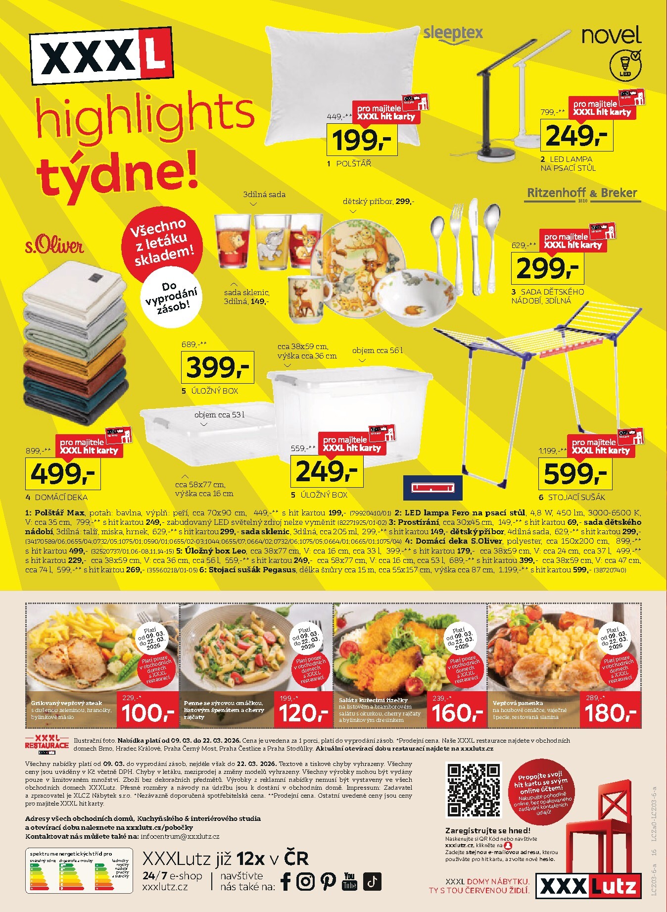 xxxlutz - XXXLutz - Sleva 25 % na téměř vše leták platný od pondělí 09.03.2026 do neděle 22.03.2026 - page: 16