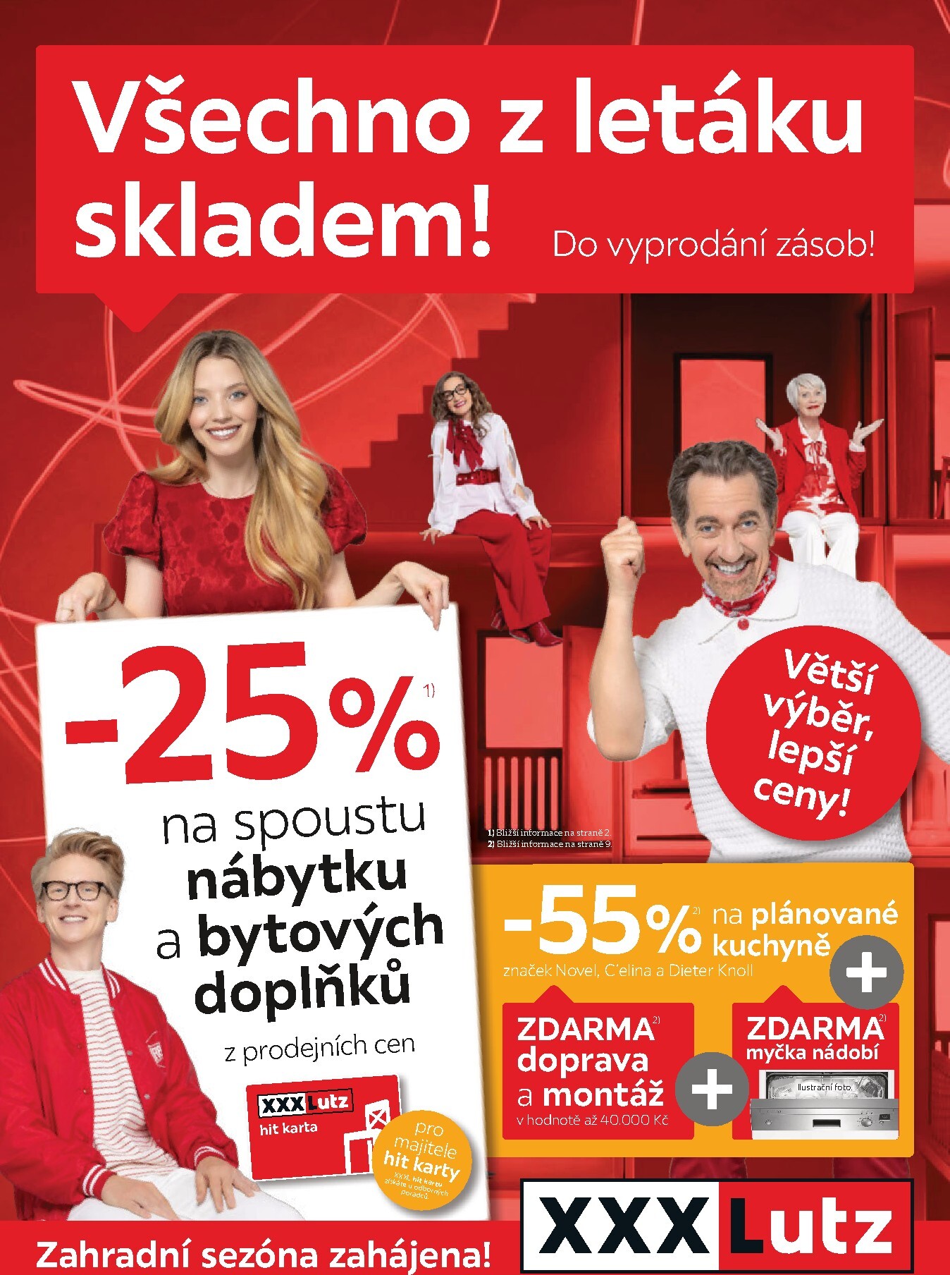 xxxlutz - XXXLutz - Sleva 25 % na téměř vše leták platný od pondělí 09.03.2026 do neděle 22.03.2026 - page: 1