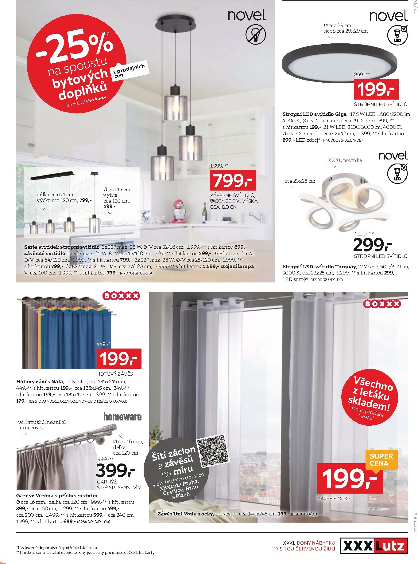 xxxlutz - XXXLutz - Sleva 25 % na téměř vše leták platný od pondělí 09.03.2026 do neděle 22.03.2026 - page: 13