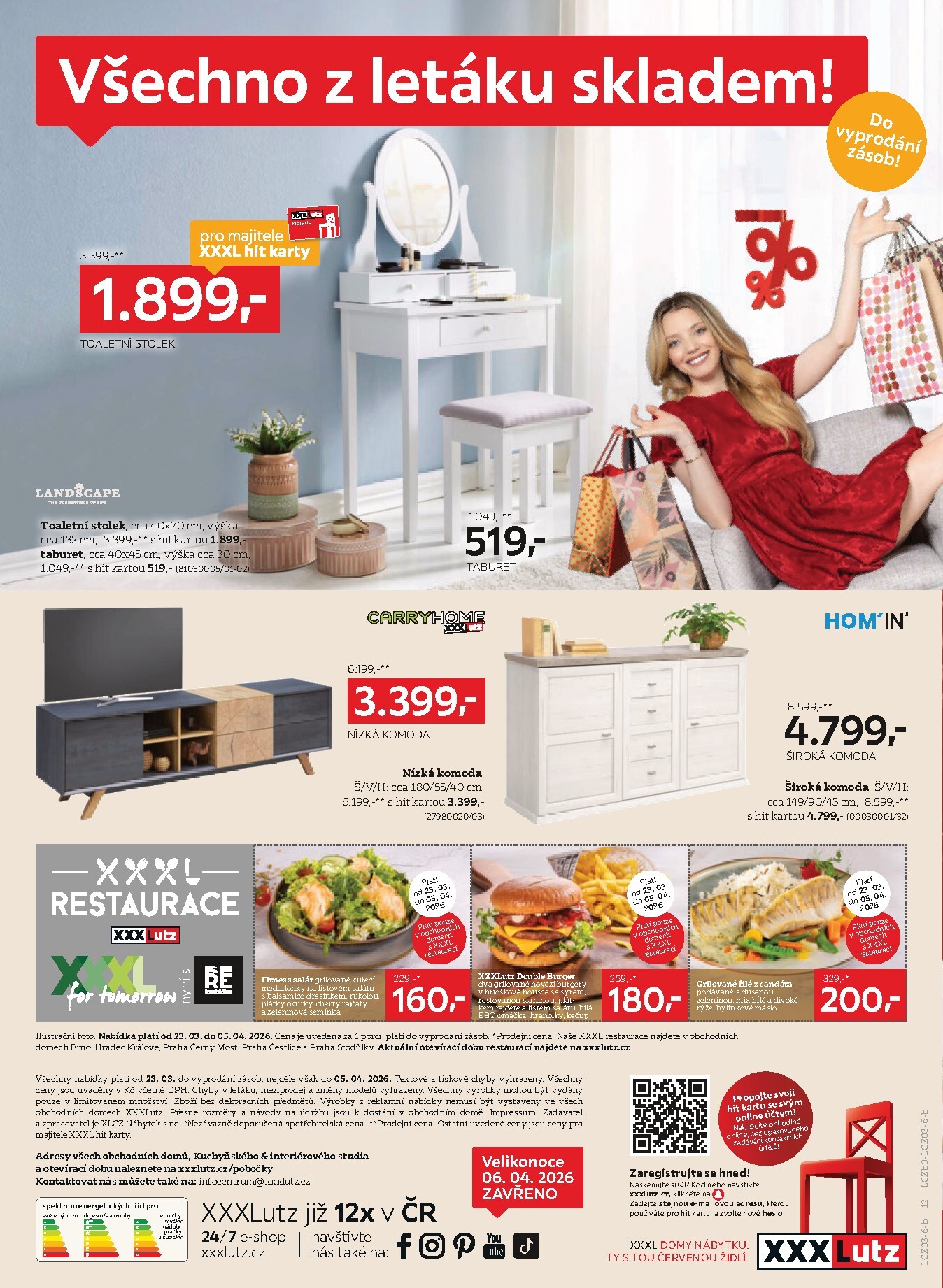 xxxlutz - XXXLutz leták platný od úterý 24.03.2026 do neděle 05.04.2026 - page: 12