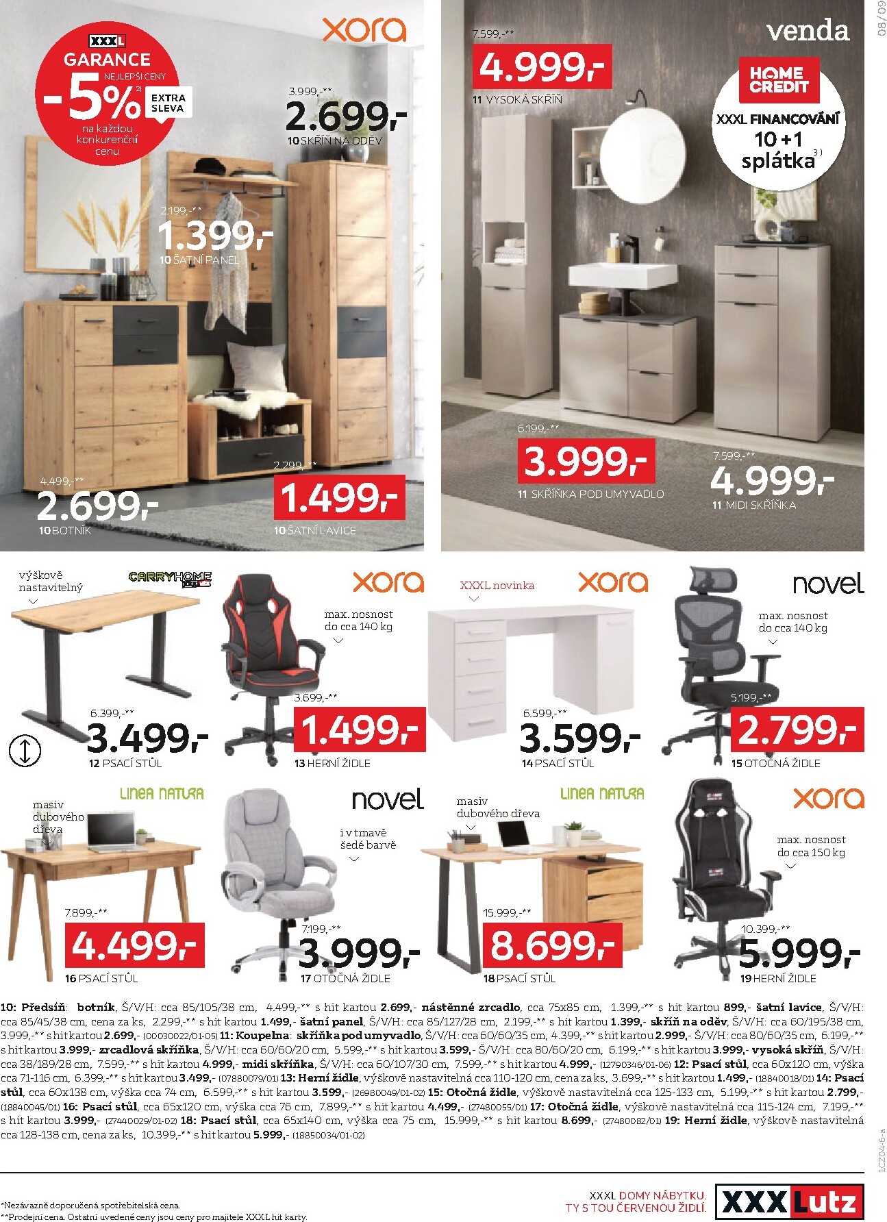 xxxlutz - Aktuální XXXLutz - Sleva 30 % na téměř vše leták platný od úterý 07.04.2026 do neděle 19.04.2026 - page: 9
