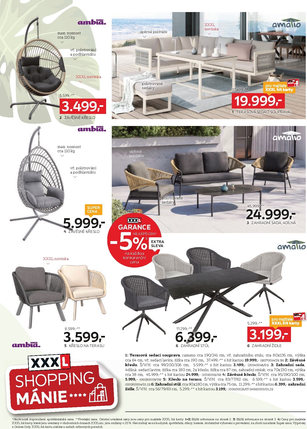 xxxlutz - Aktuální XXXLutz - Sleva až 30 % na zahradní nábytek leták platný od úterý 07.04.2026 do neděle 19.04.2026 - page: 4