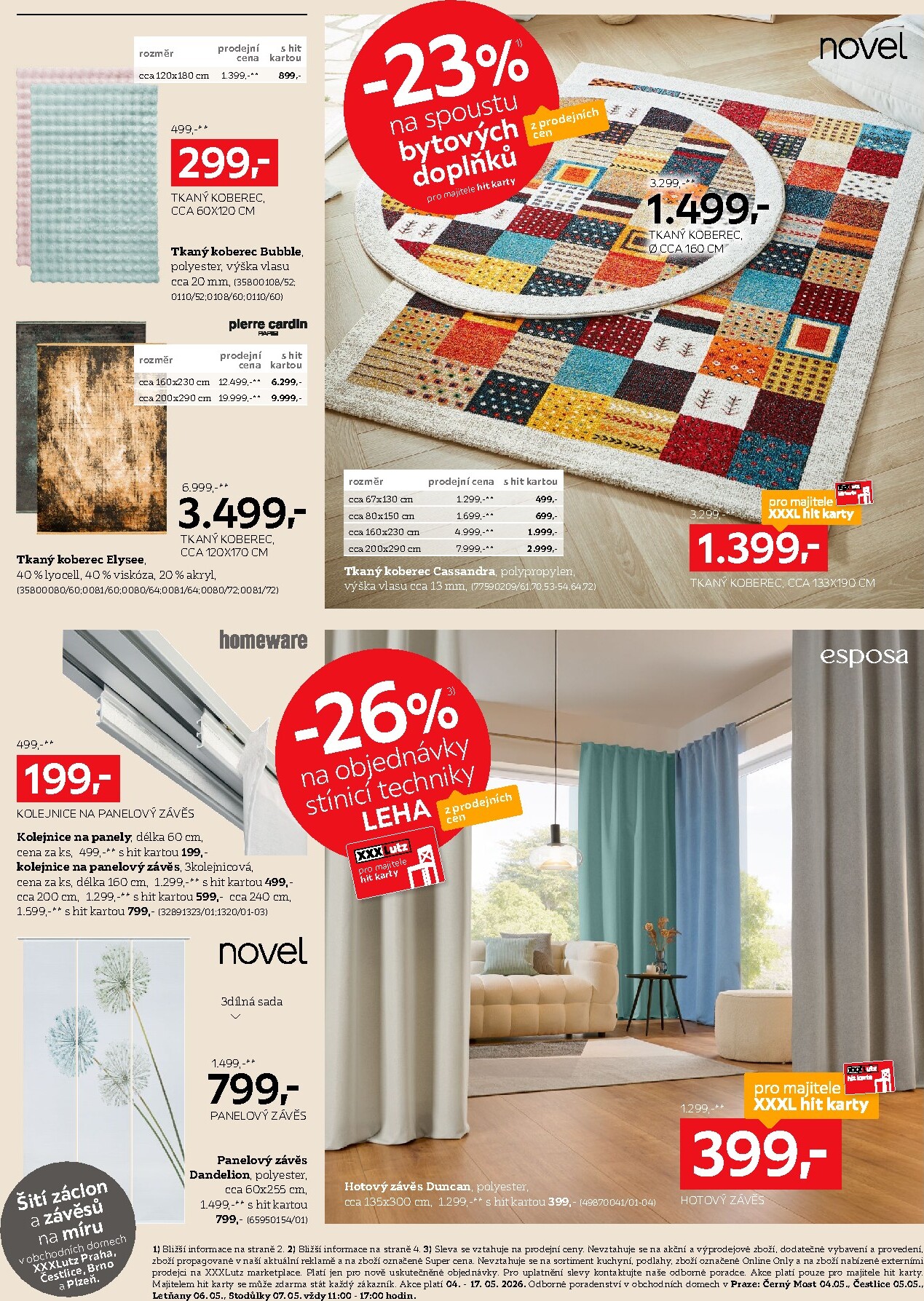 xxxlutz - Aktuální XXXLutz - Sleva 23 % na téměř vše leták platný od pondělí 04.05.2026 do neděle 17.05.2026 - page: 10