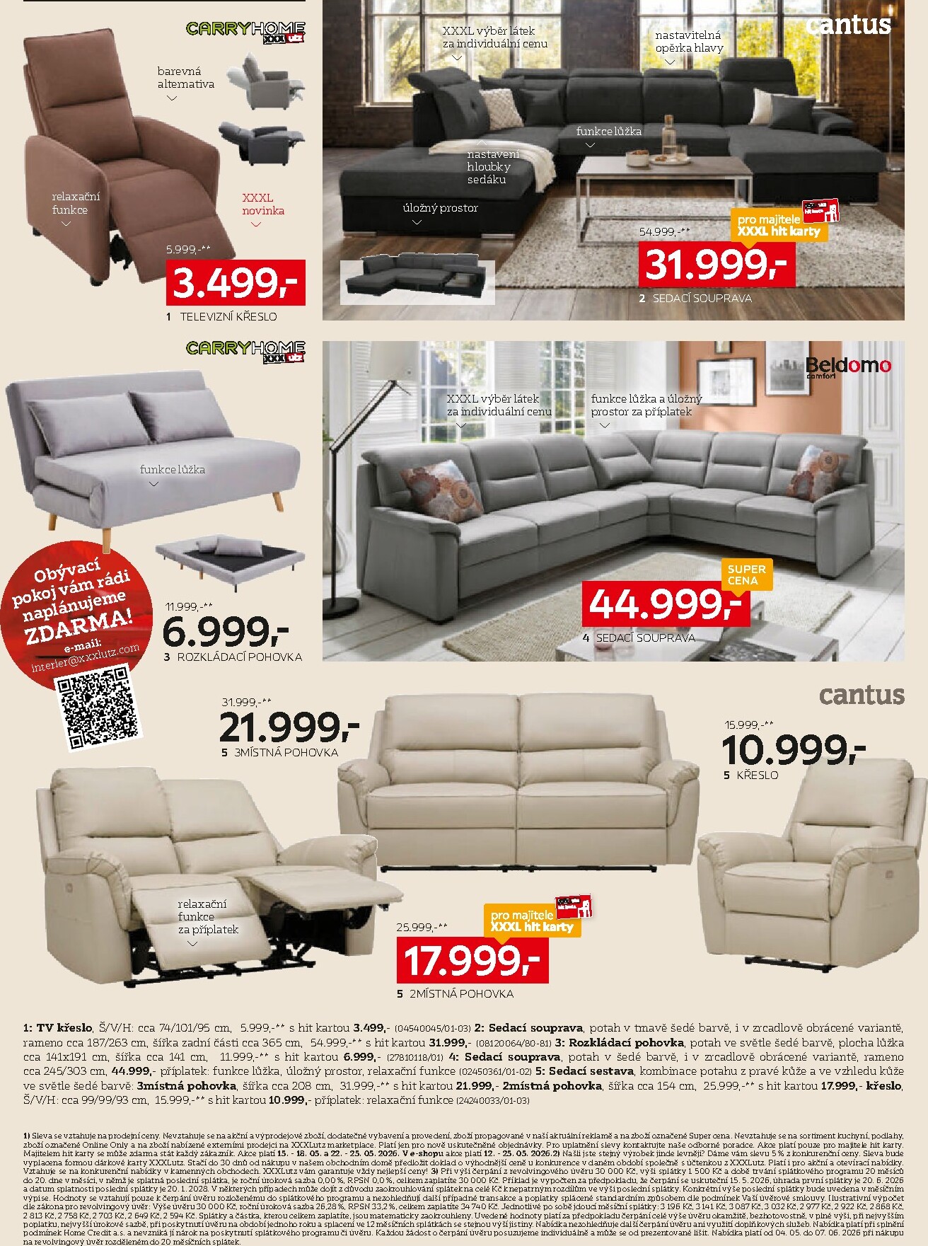 xxxlutz - Aktuální XXXLutz - Sleva 26 % téměř na všechno leták platný od pondělí 11.05.2026 do neděle 24.05.2026 - page: 2